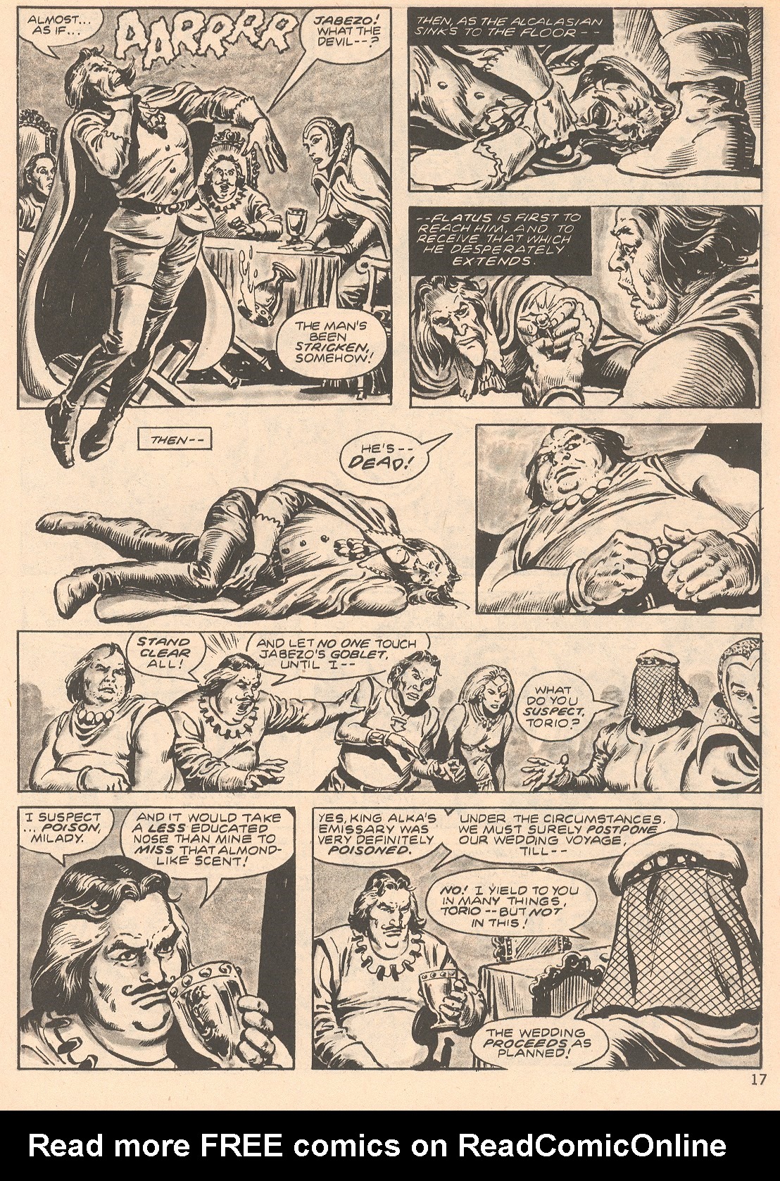 Read online The Savage Sword Of Conan comic -  Issue #66 - 17