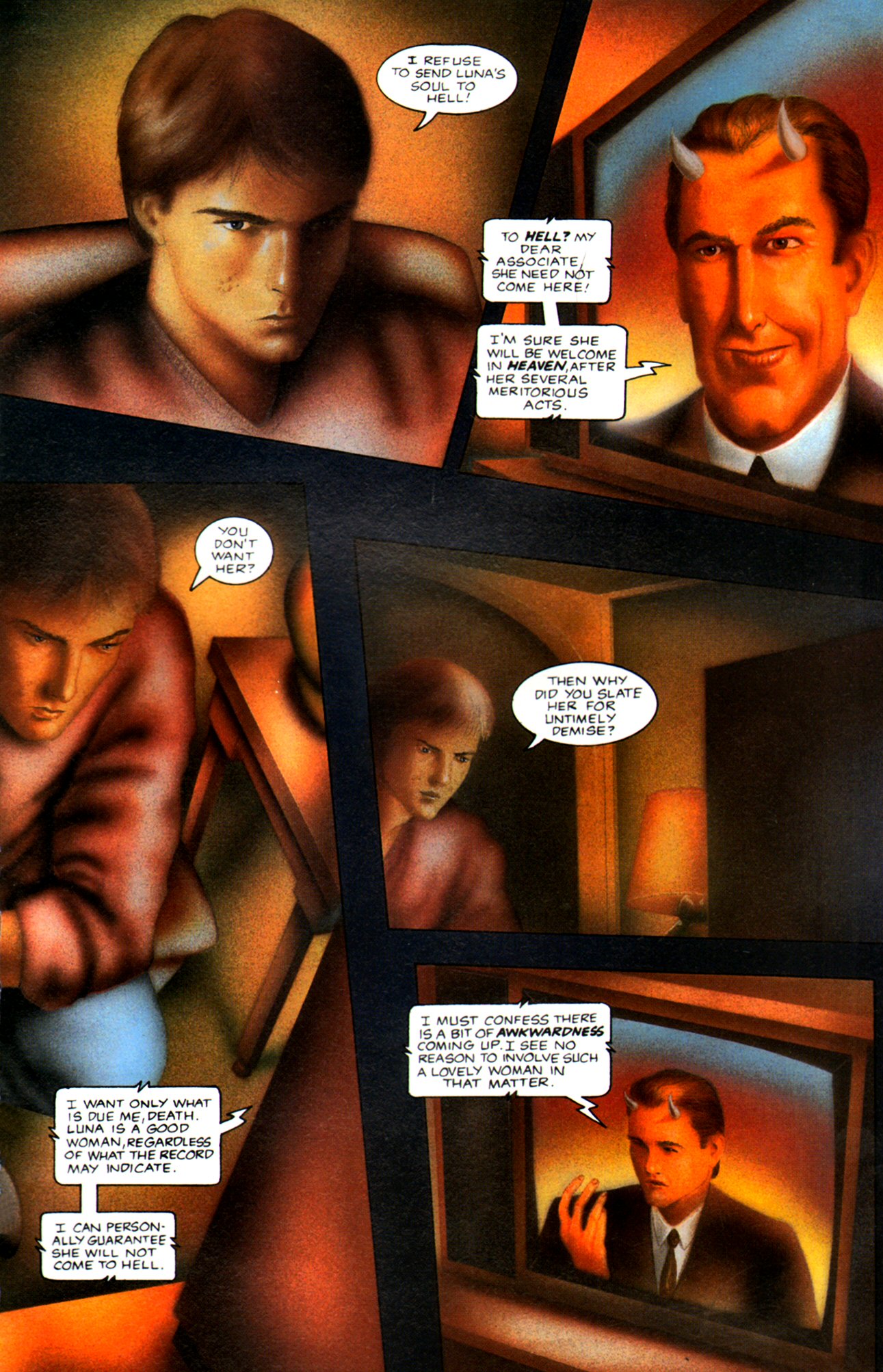 Read online Piers Anthony's Incarnations of Immortality: On A Pale Horse comic -  Issue #5 - 42
