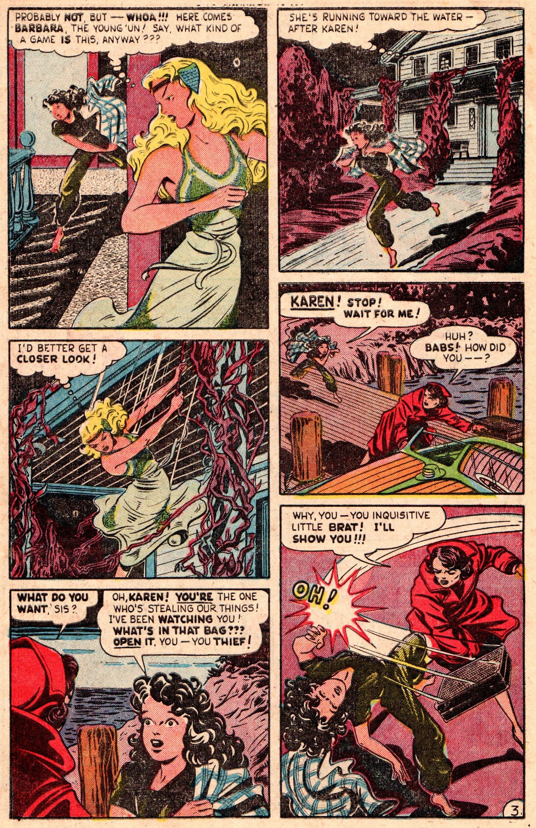 Read online Sub-Mariner Comics comic -  Issue #28 - 5
