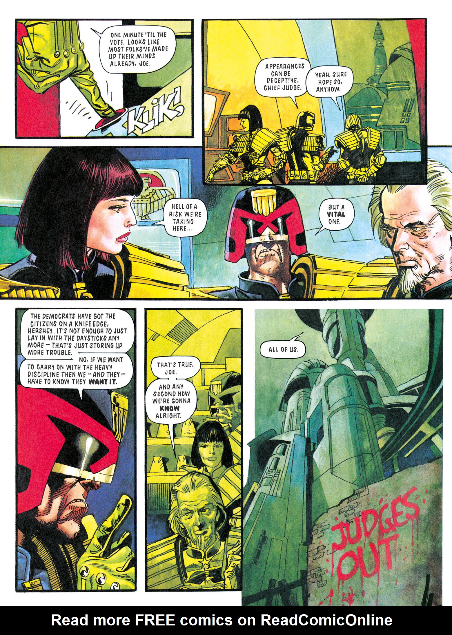 Read online Essential Judge Dredd: America comic -  Issue # TPB (Part 2) - 44