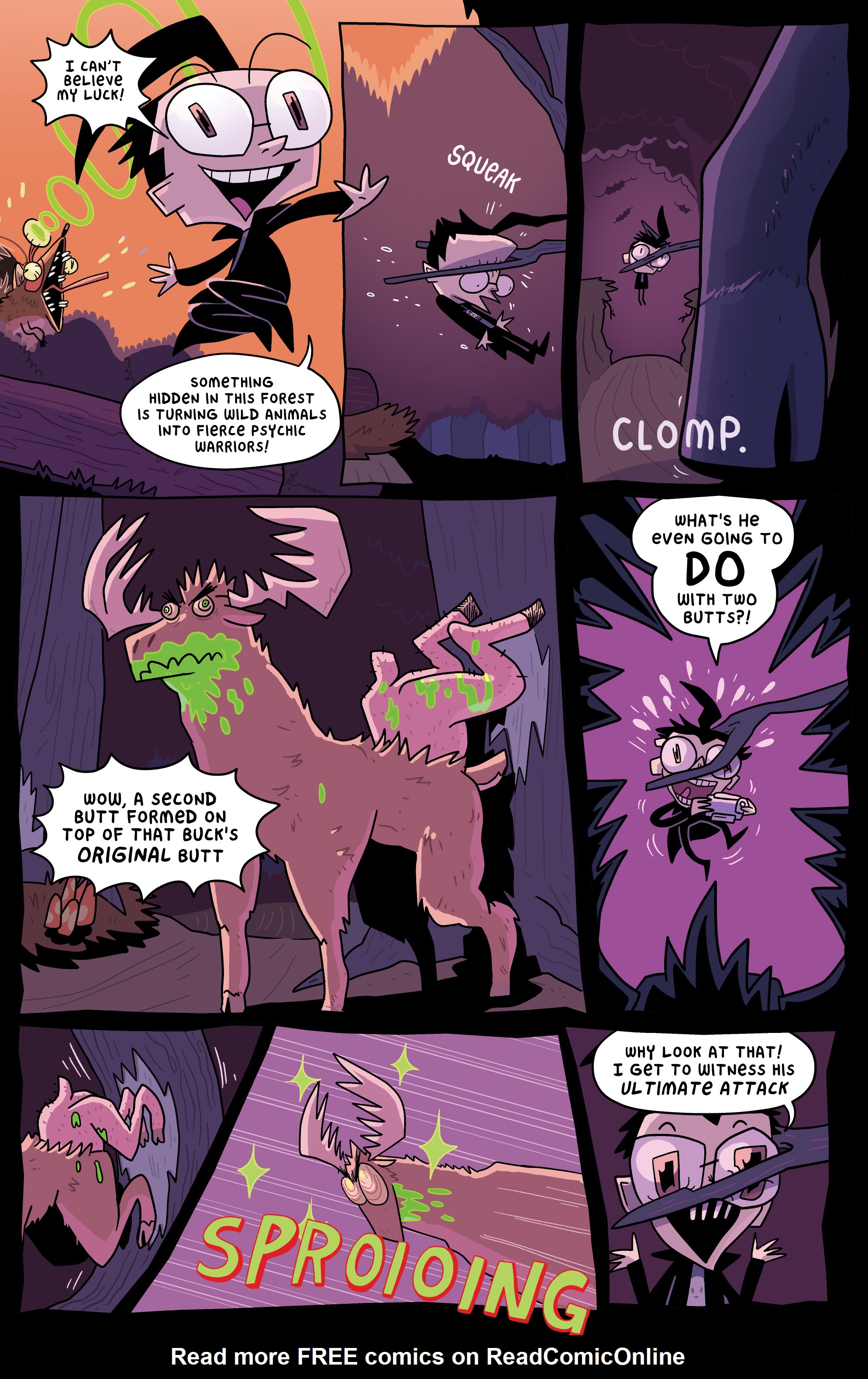 Read online Invader Zim comic -  Issue # _TPB 7 - 111