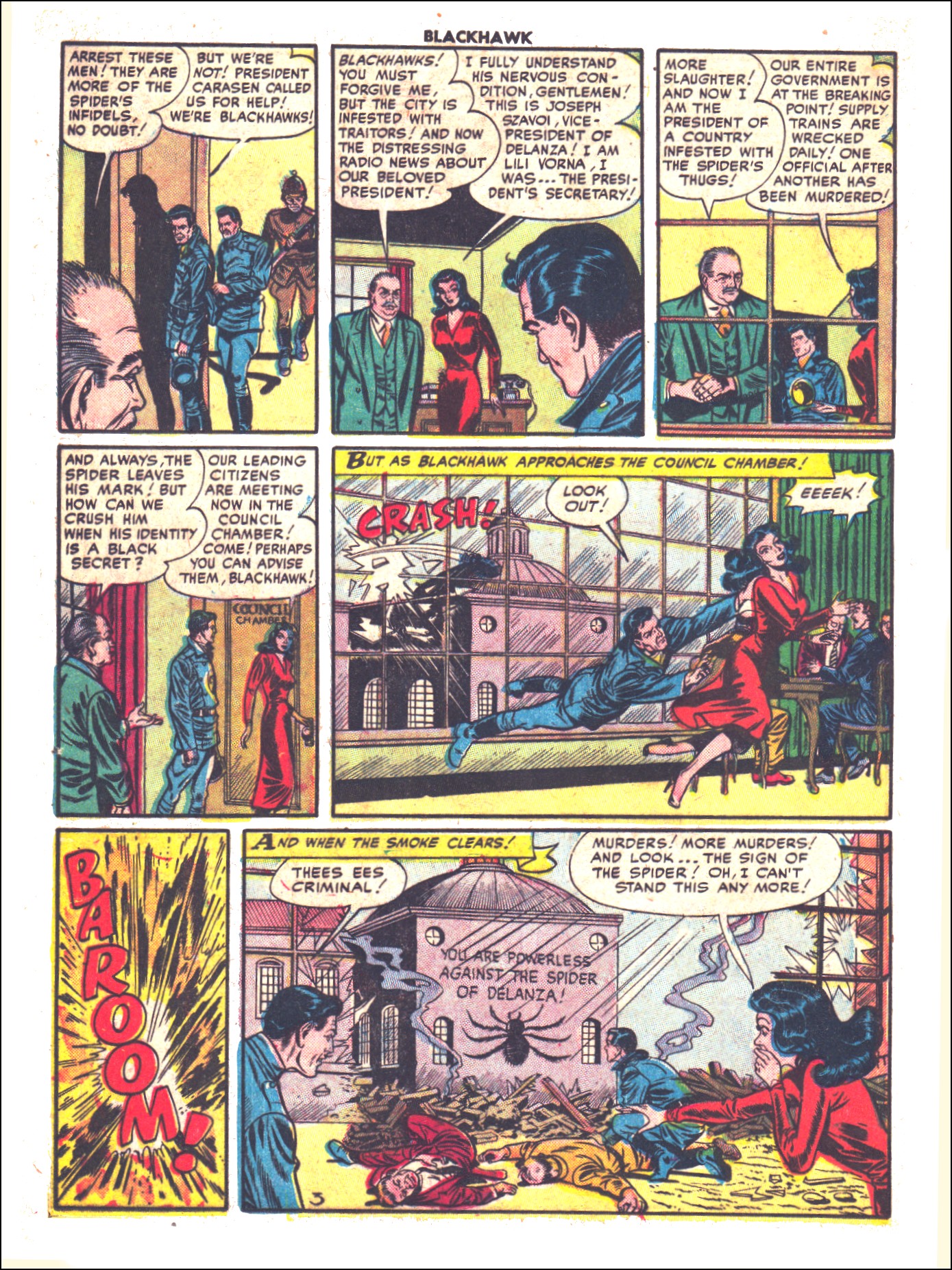 Read online Blackhawk (1957) comic -  Issue #58 - 20