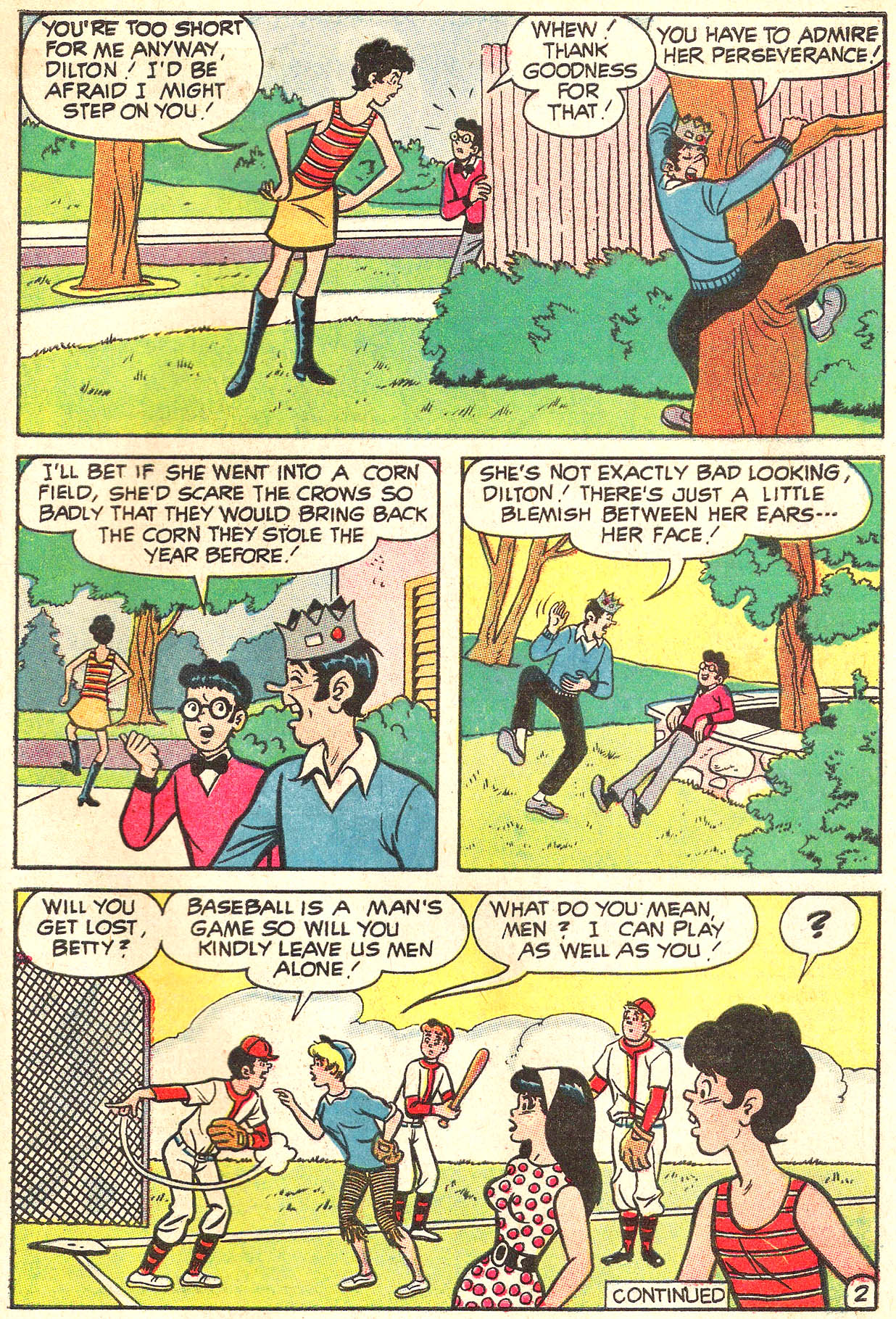 Read online Archie's TV Laugh-Out comic -  Issue #8 - 43