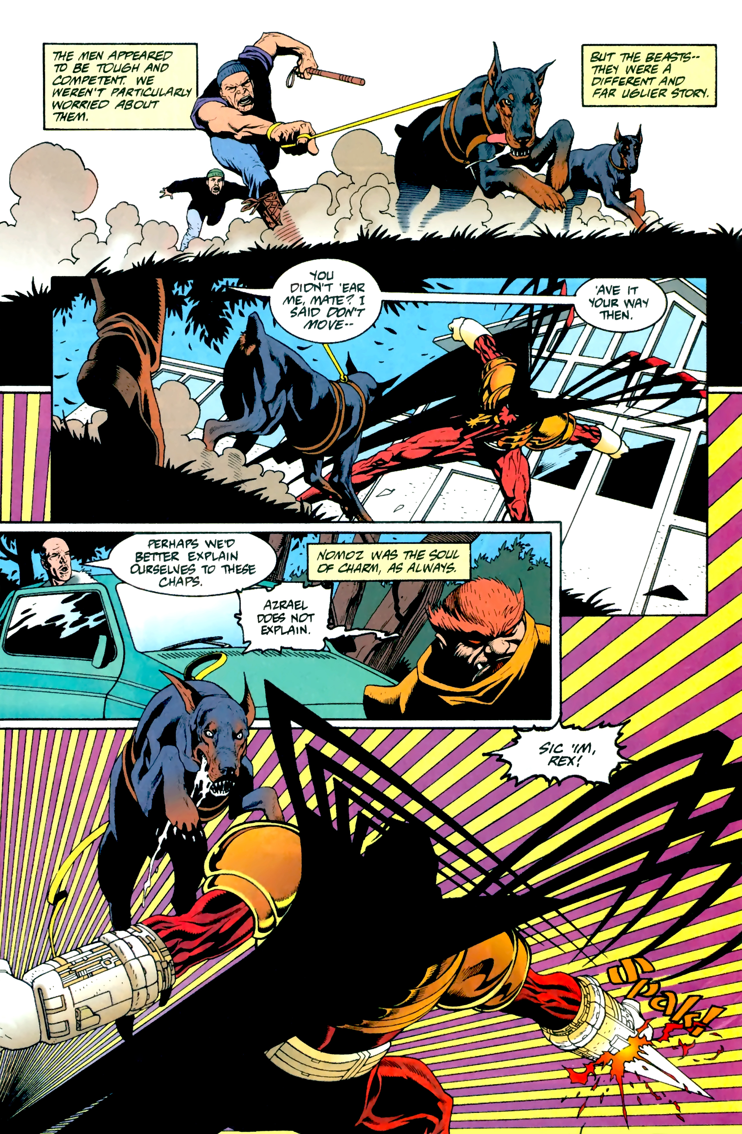 Read online Batman: Sword of Azrael comic -  Issue #4 - 2