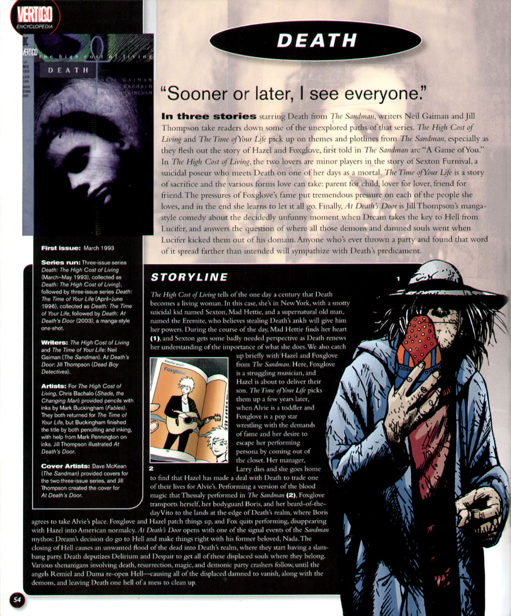 Read online The Vertigo Encyclopedia comic -  Issue # TPB (Part 1) - 54