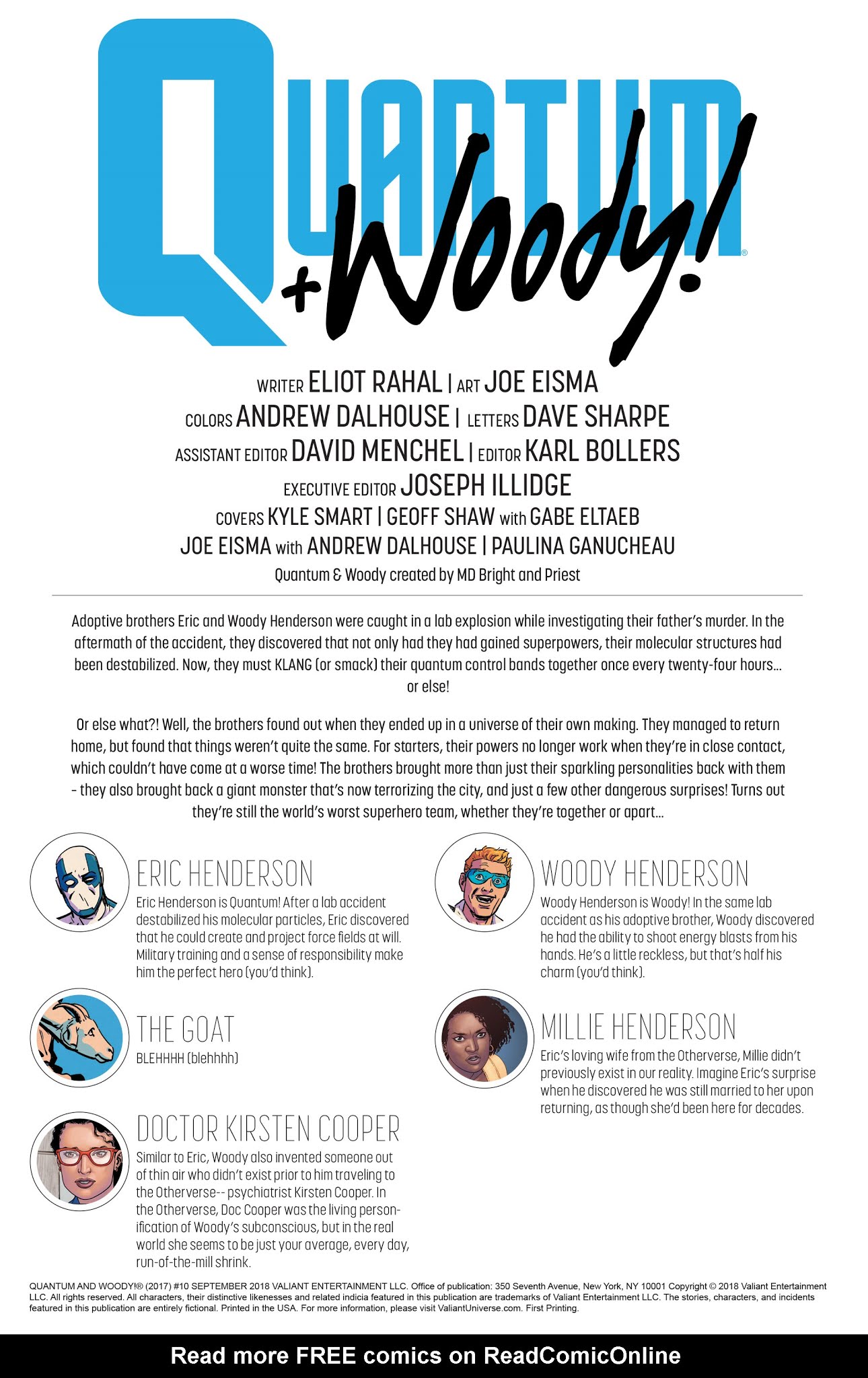 Read online Quantum and Woody! (2017) comic -  Issue #10 - 2