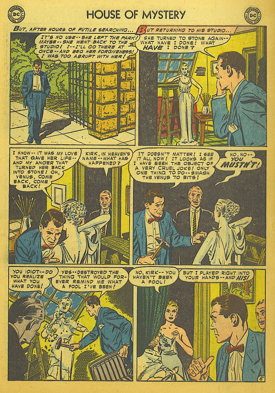 Read online House of Mystery (1951) comic -  Issue #37 - 7