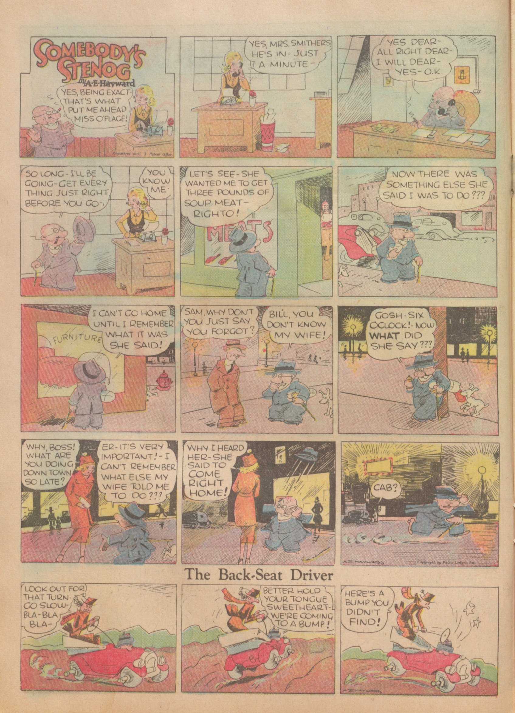 Read online Famous Funnies comic -  Issue #18 - 22