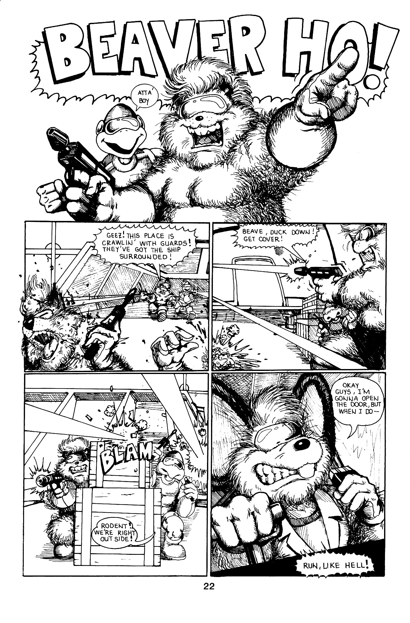 Read online Space Beaver comic -  Issue #2 - 24