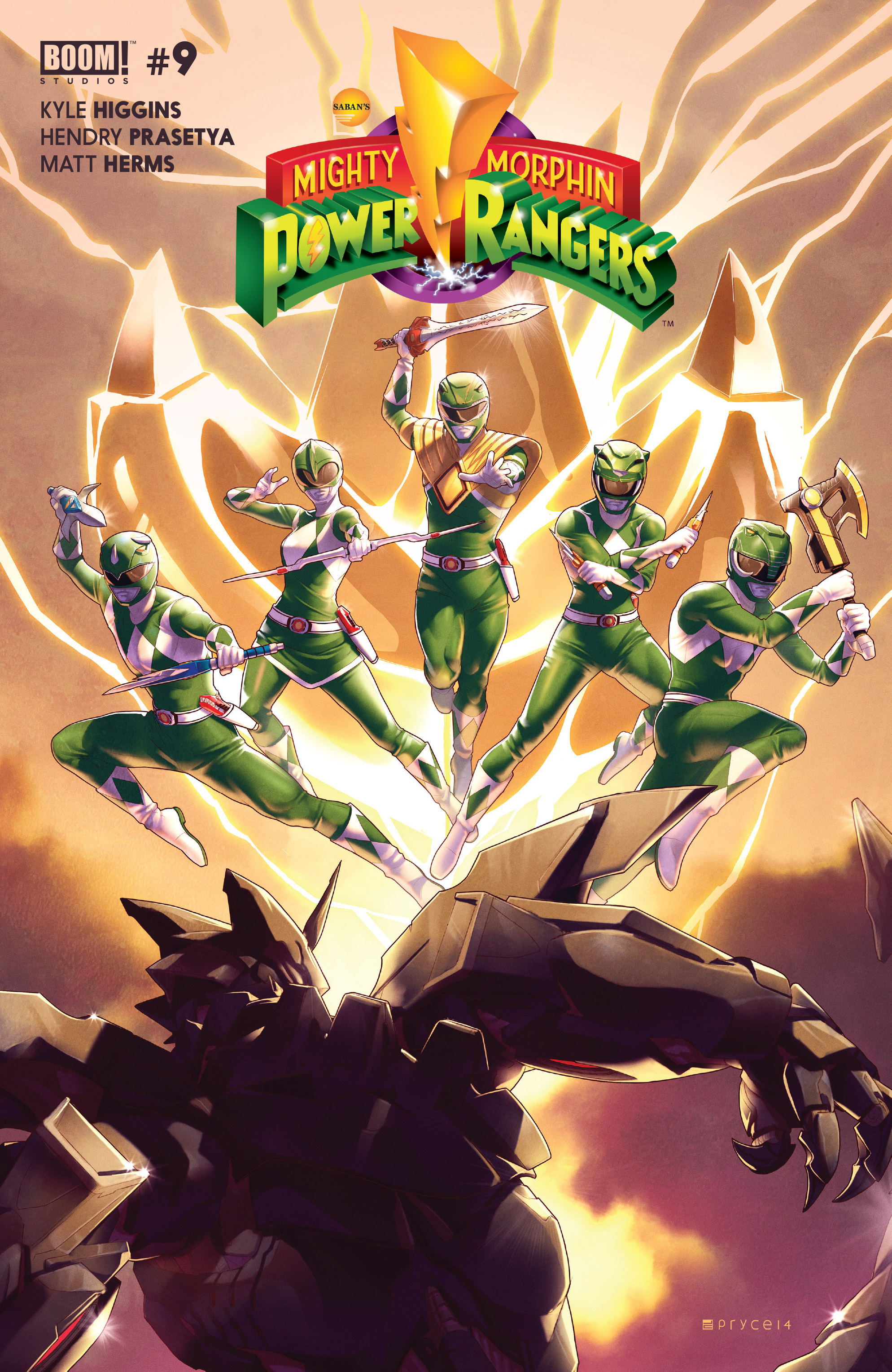 Read online Mighty Morphin Power Rangers comic -  Issue #9 - 1