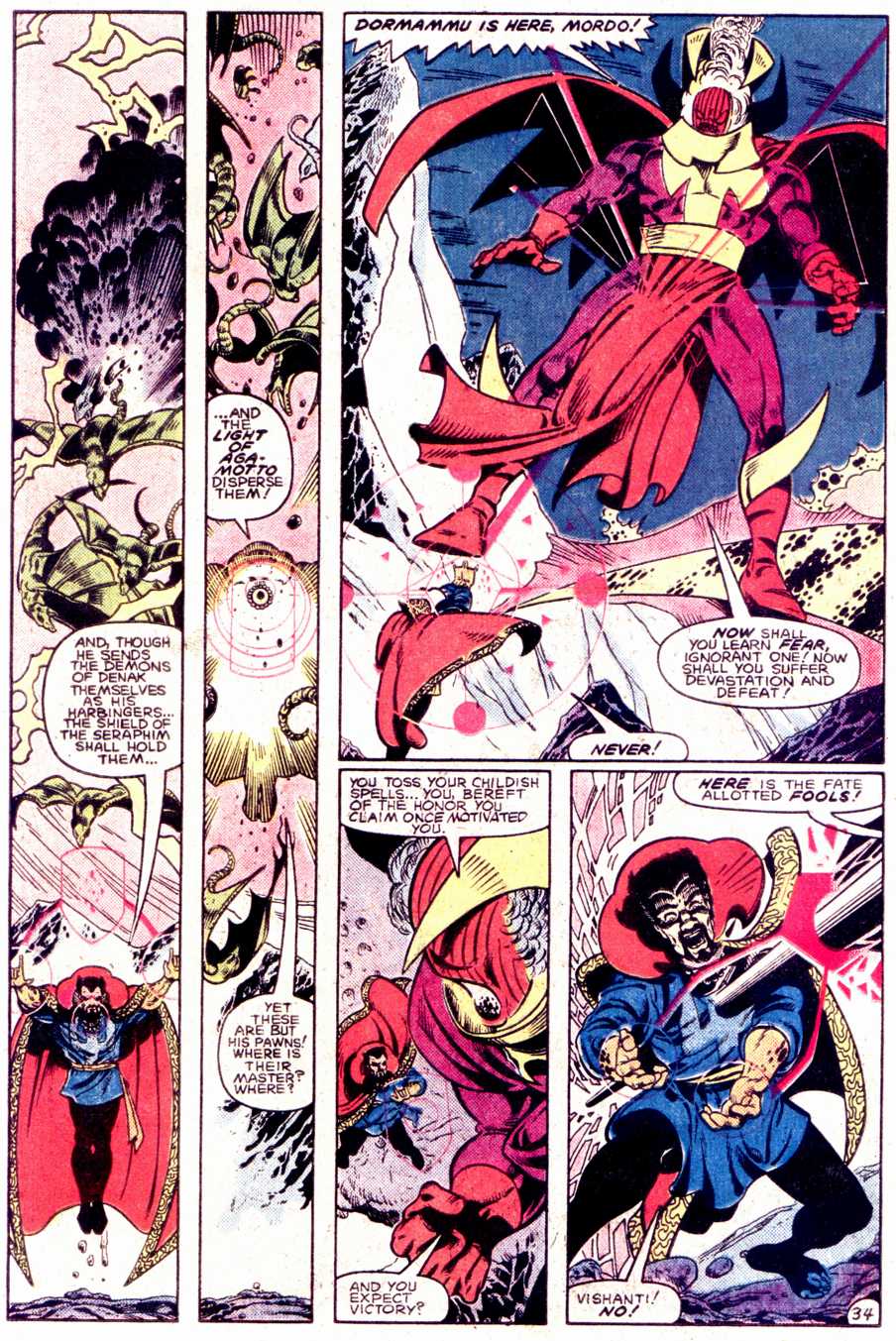 Read online What If? (1977) comic -  Issue #40 - Dr Strange had not become master of The mystic arts - 35