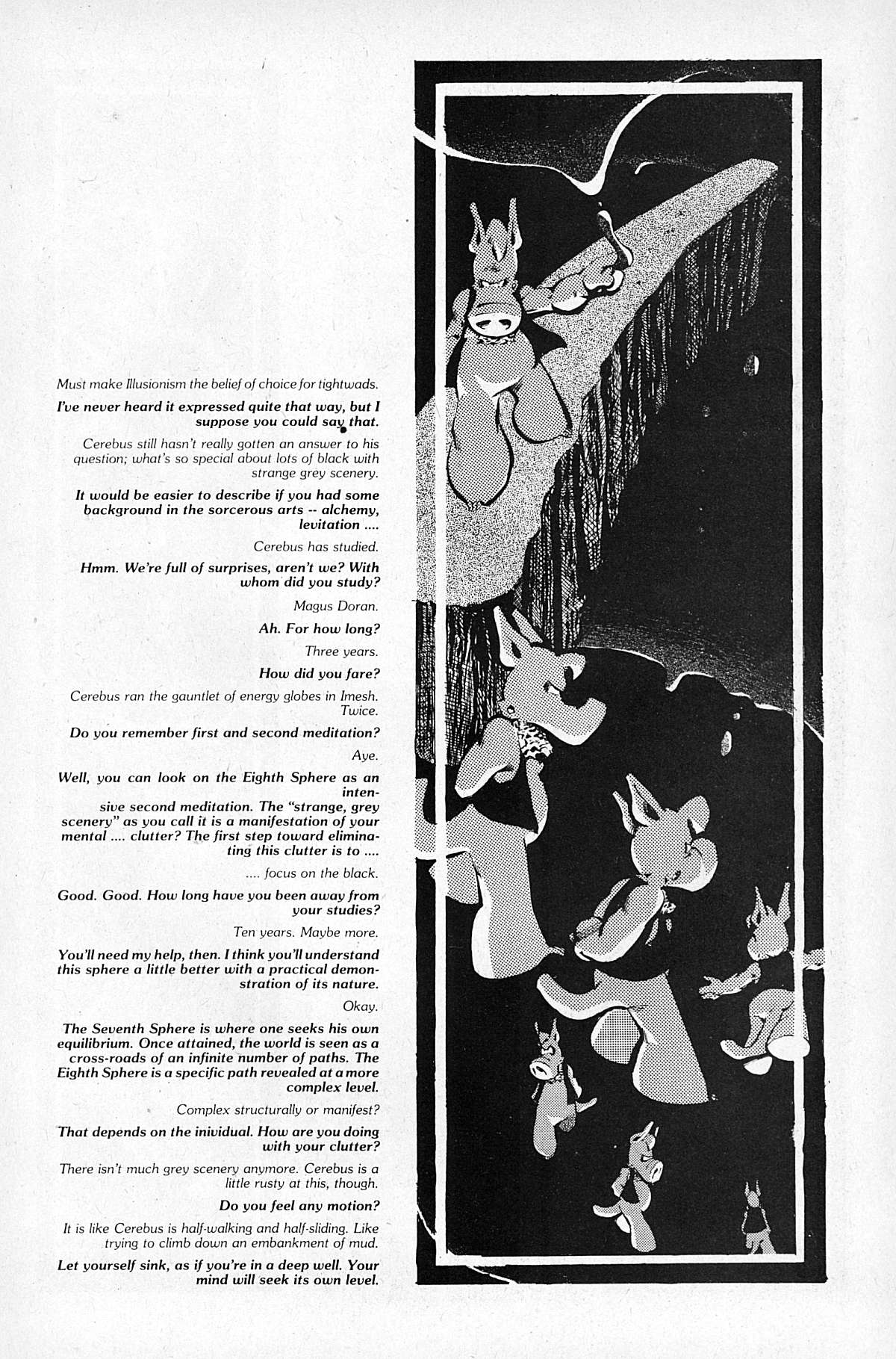 Read online Cerebus comic -  Issue #28 - 9