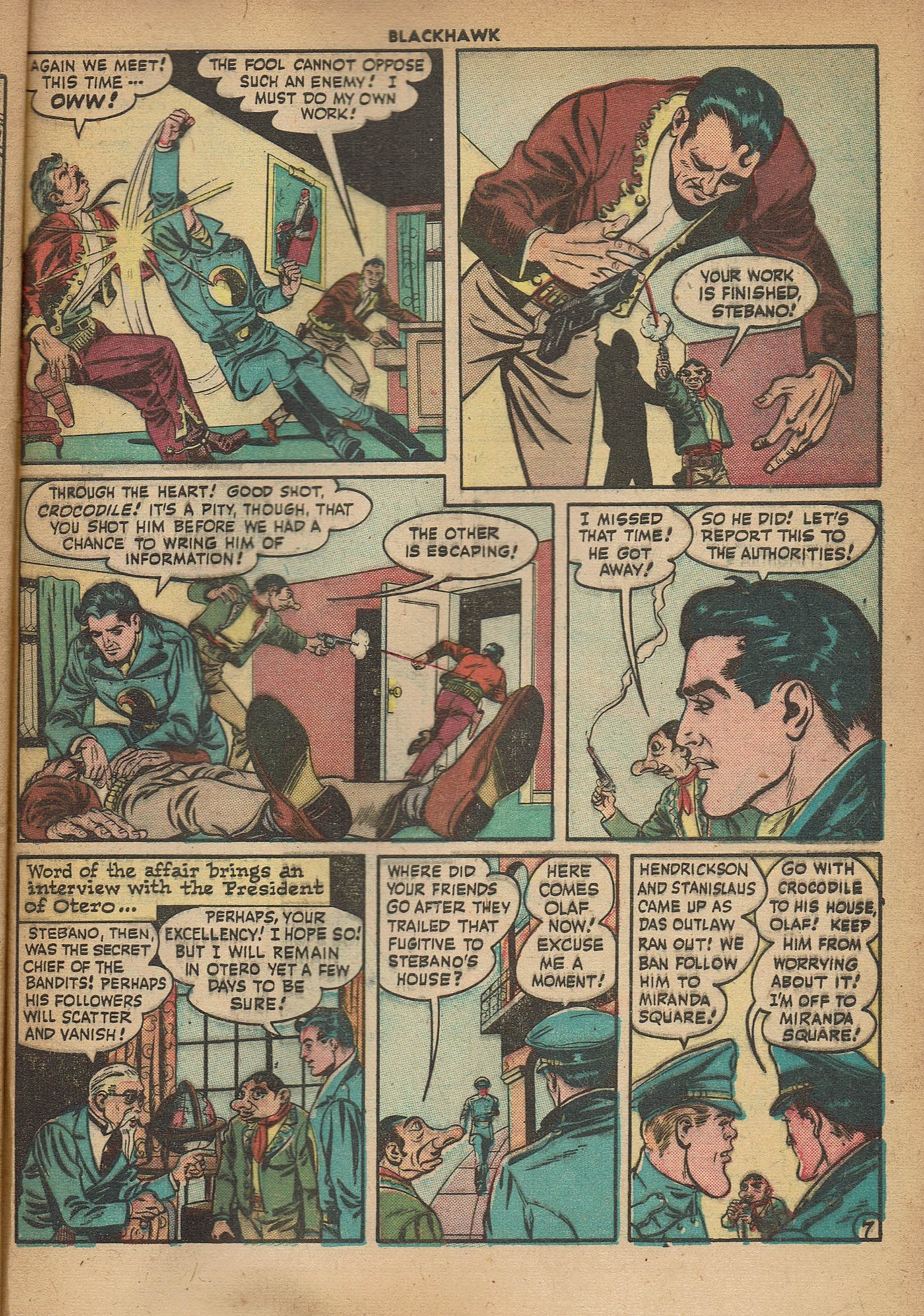 Read online Blackhawk (1957) comic -  Issue #13 - 43