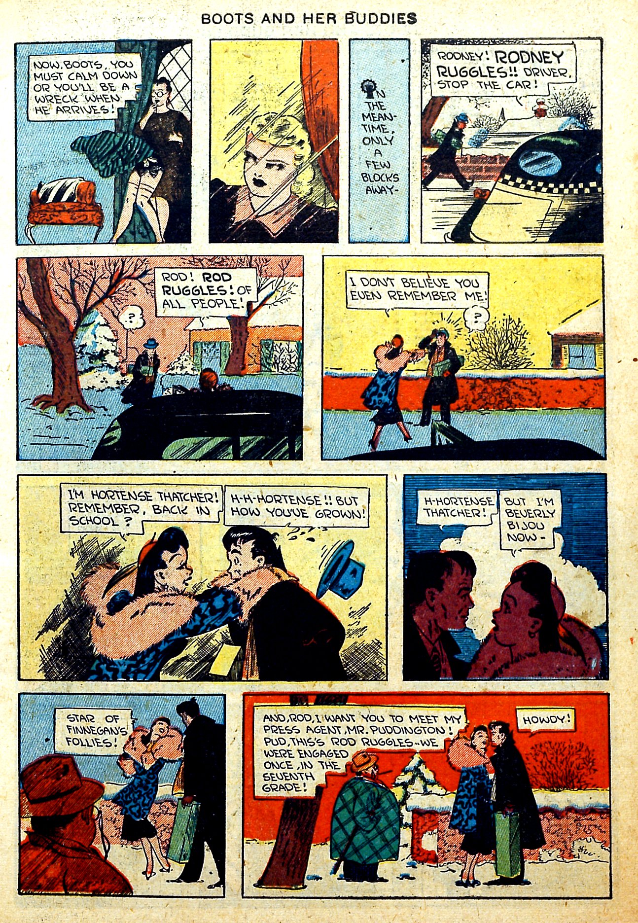 Read online Boots and Her Buddies (1948) comic -  Issue #8 - 7