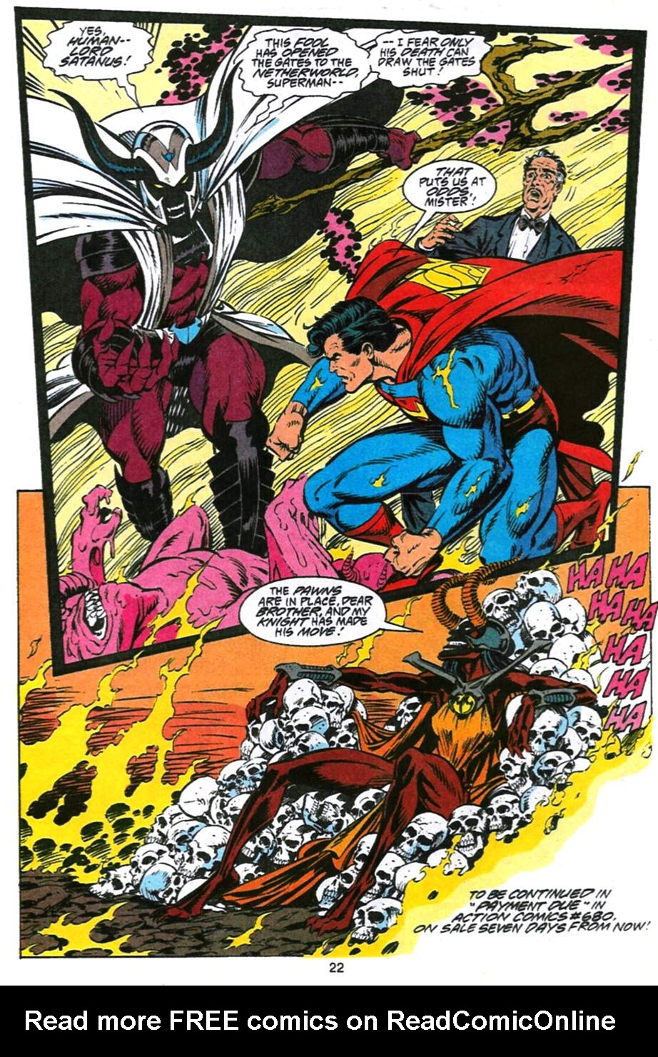 Read online Adventures of Superman (1987) comic -  Issue #493 - 23