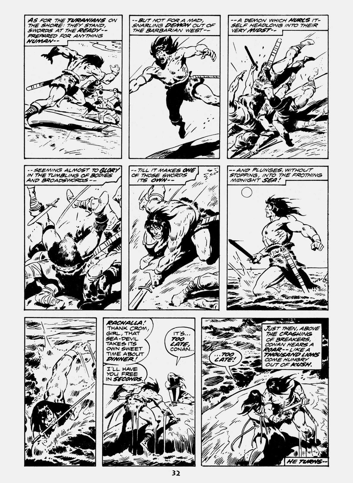Read online Conan Saga comic -  Issue #77 - 34