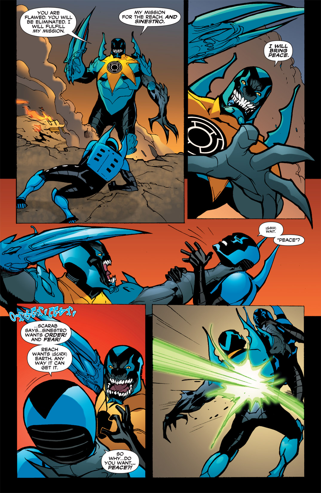 Read online Blue Beetle (2006) comic -  Issue #20 - 12