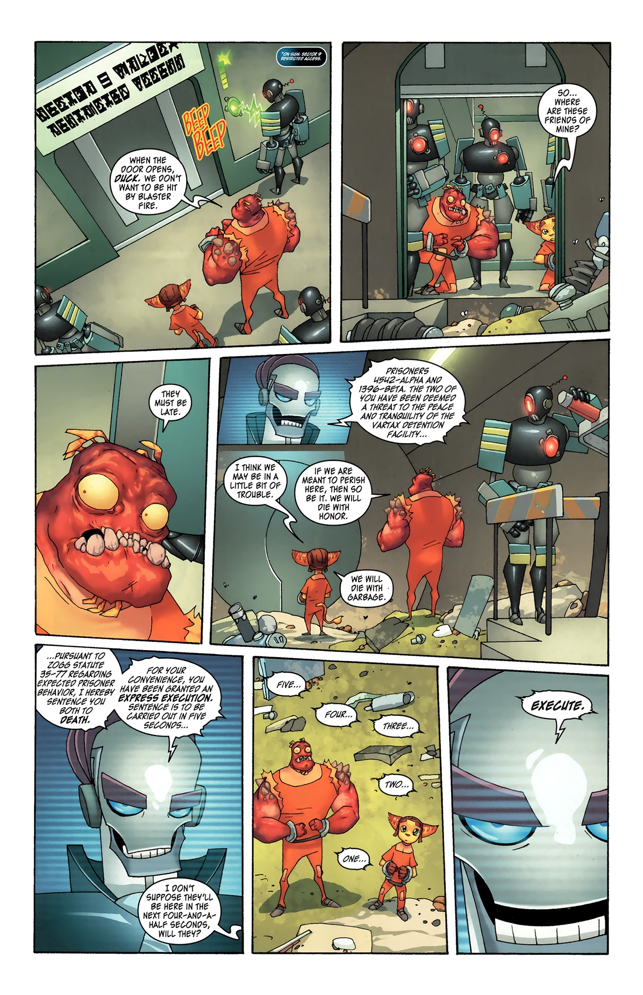 Read online Ratchet & Clank comic -  Issue #2 - 13