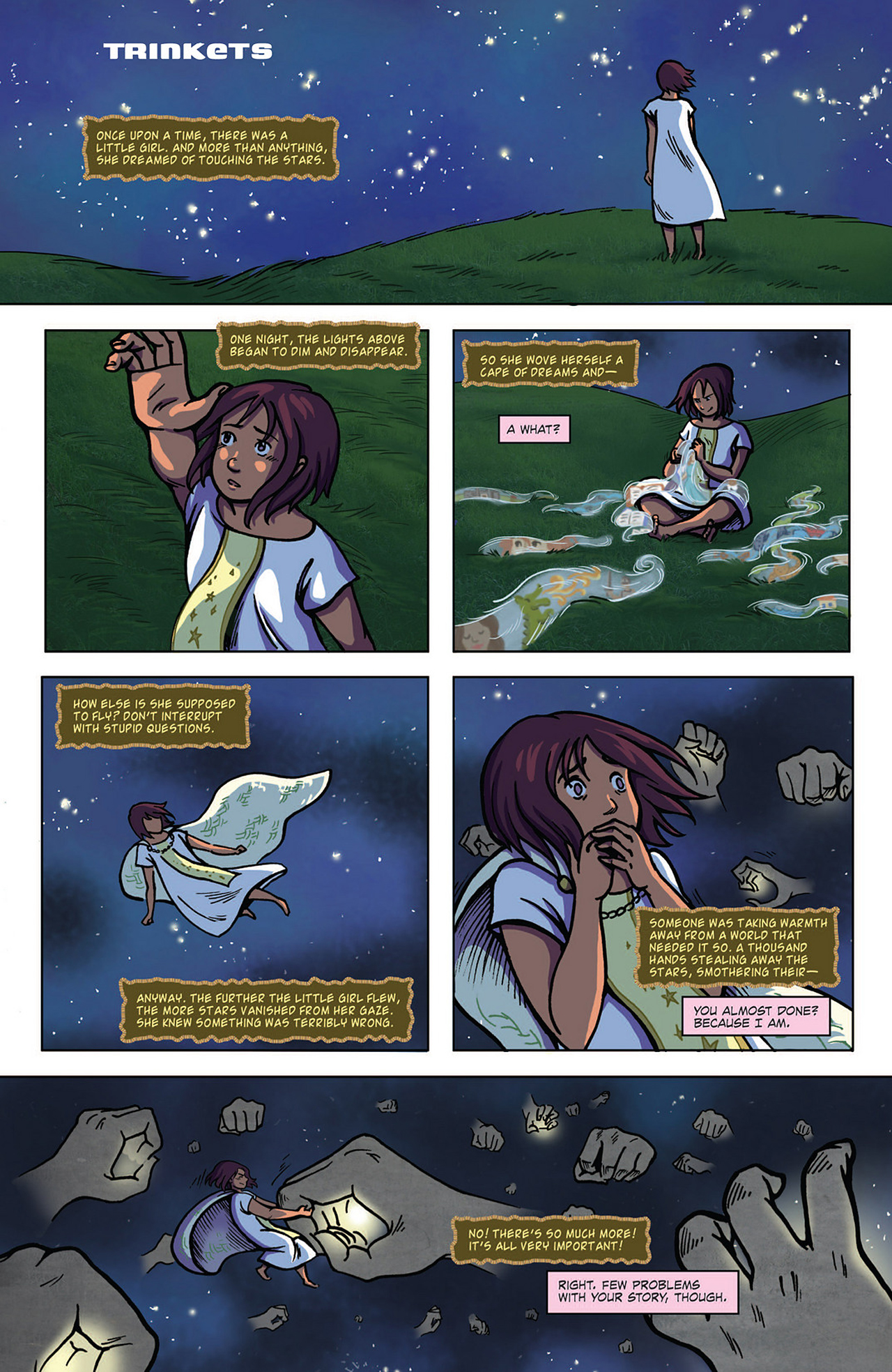 Read online Womanthology: Space comic -  Issue #4 - 4