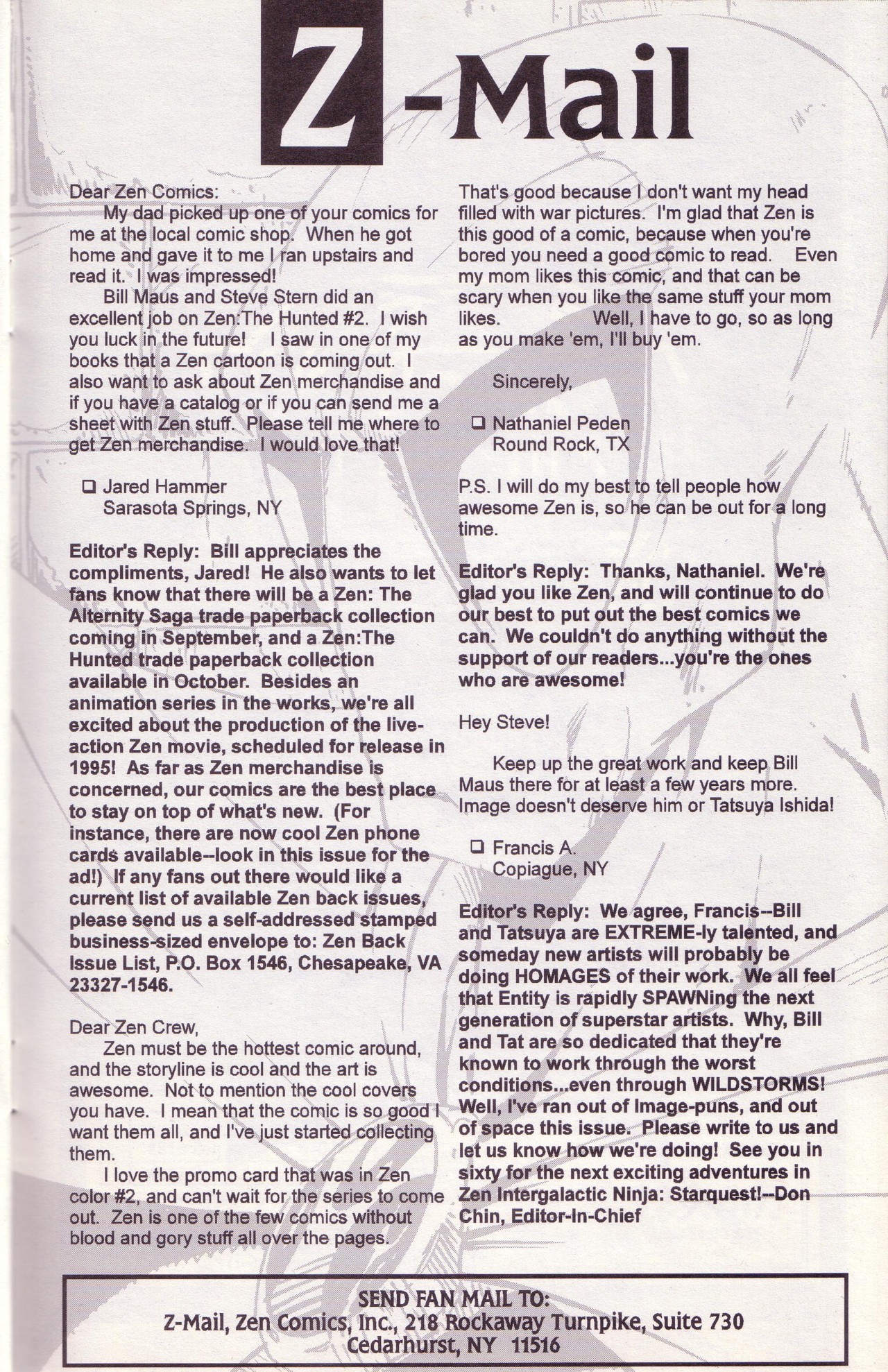 Read online Zen Intergalactic Ninja: Starquest comic -  Issue #3 - 29