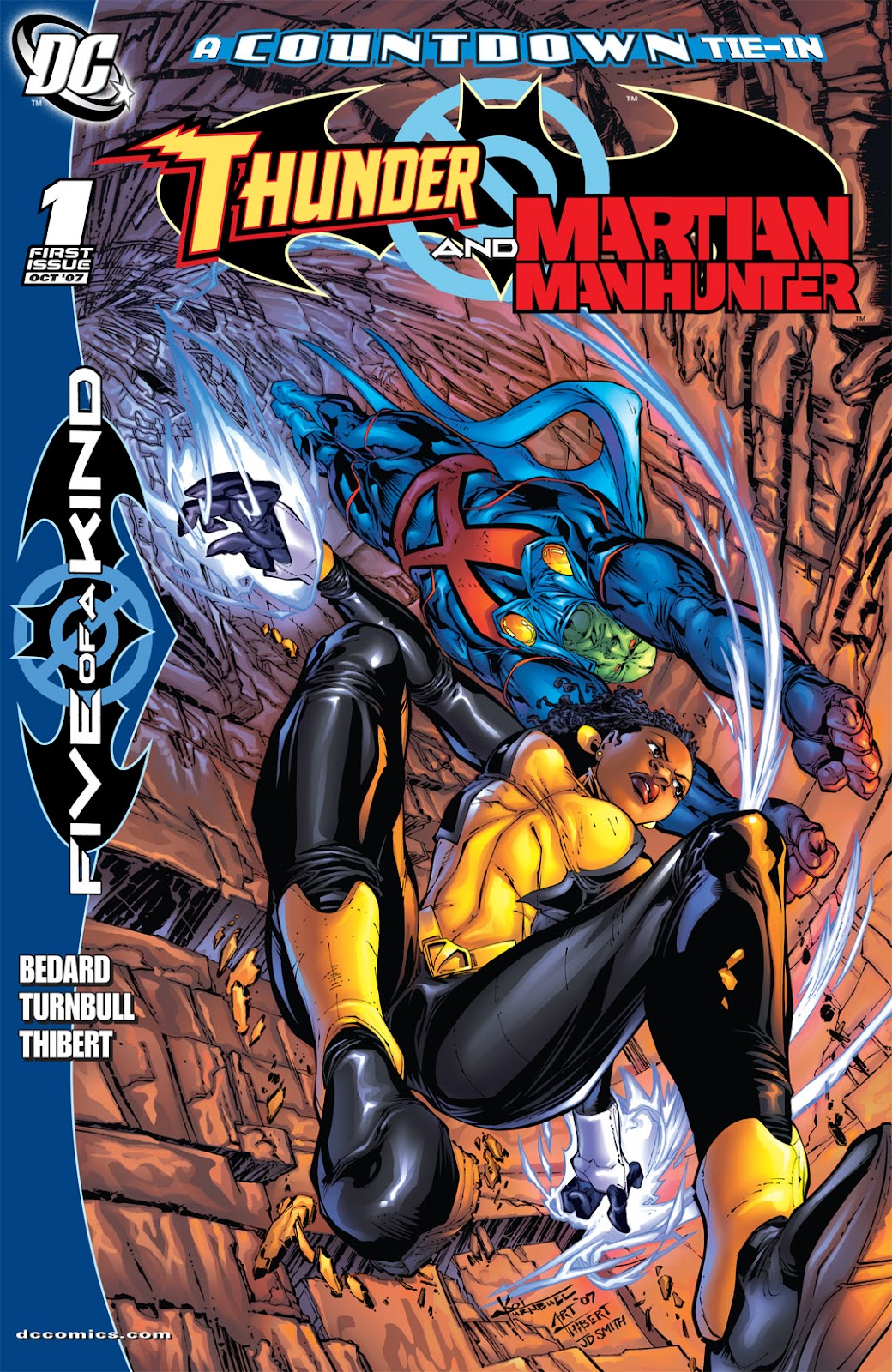 <{ $series->title }} issue Issue Martian Manhunter-Thunder - Page 1