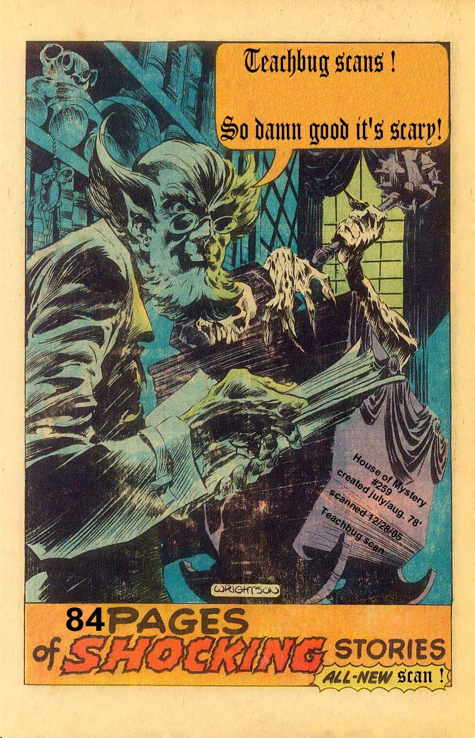 Read online House of Mystery (1951) comic -  Issue #259 - 1