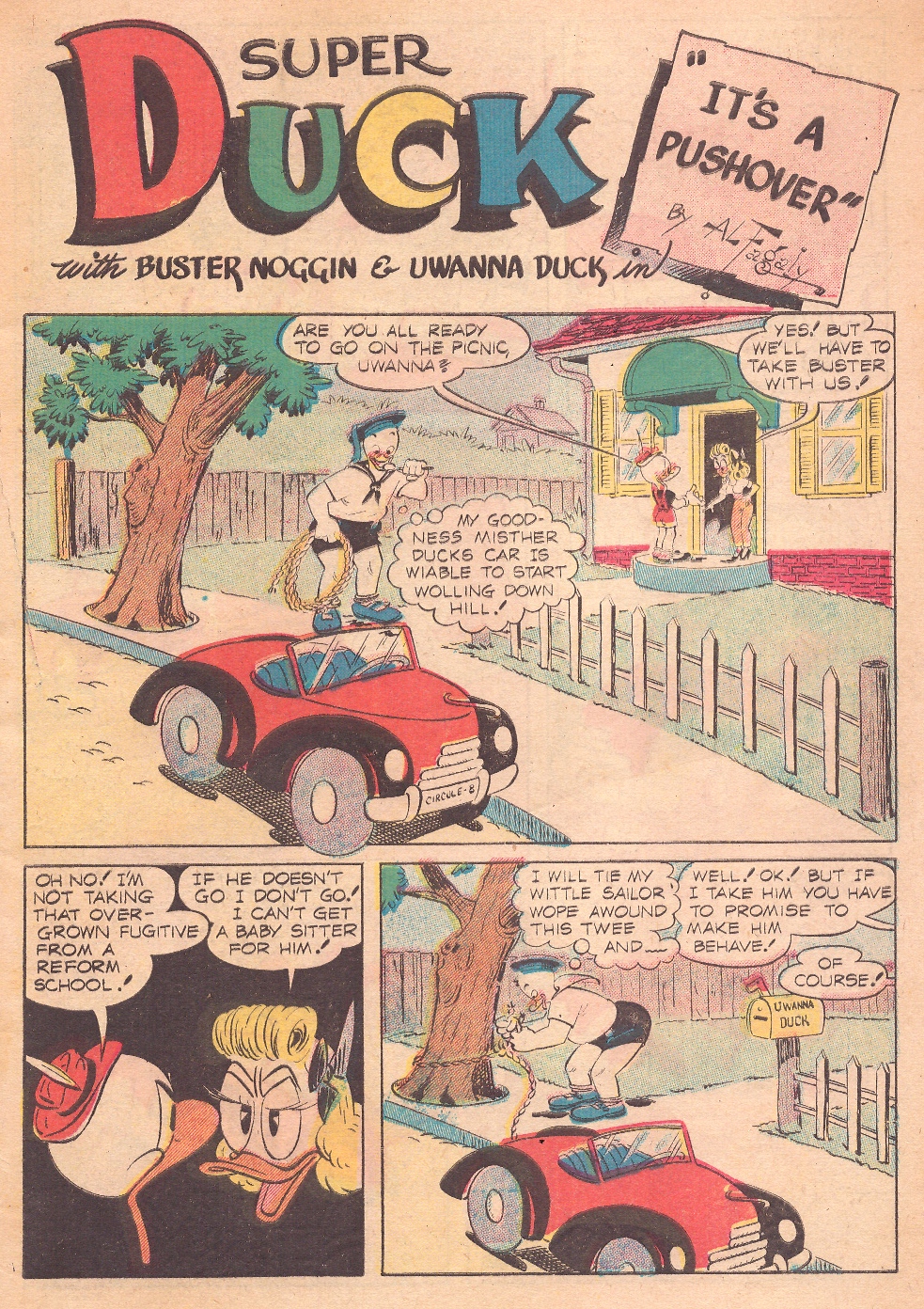 Read online Super Duck Comics comic -  Issue #40 - 3