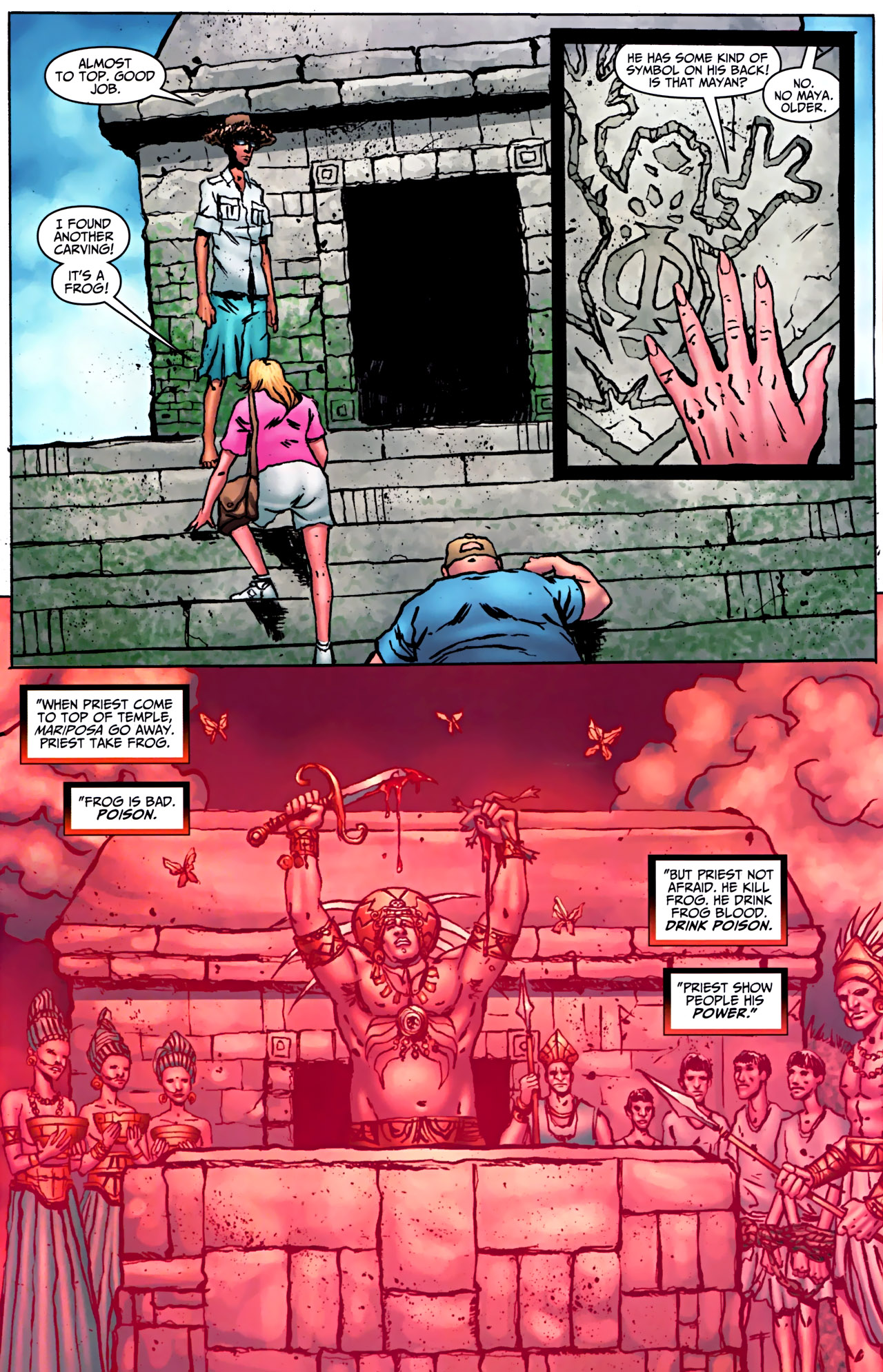 Read online Fringe: Tales from the Fringe comic -  Issue #6 - 18