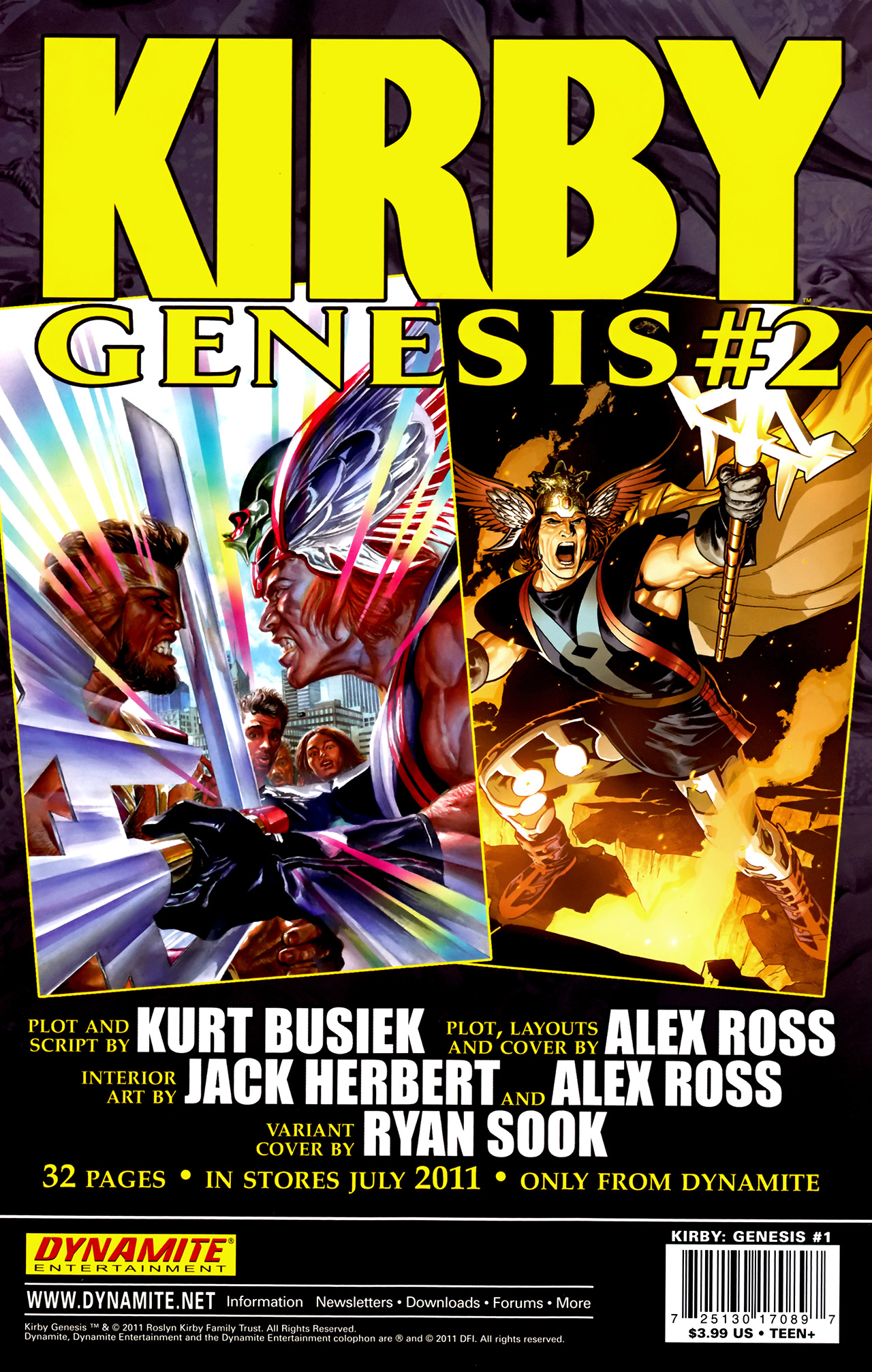 Read online Kirby: Genesis comic -  Issue #1 - 34