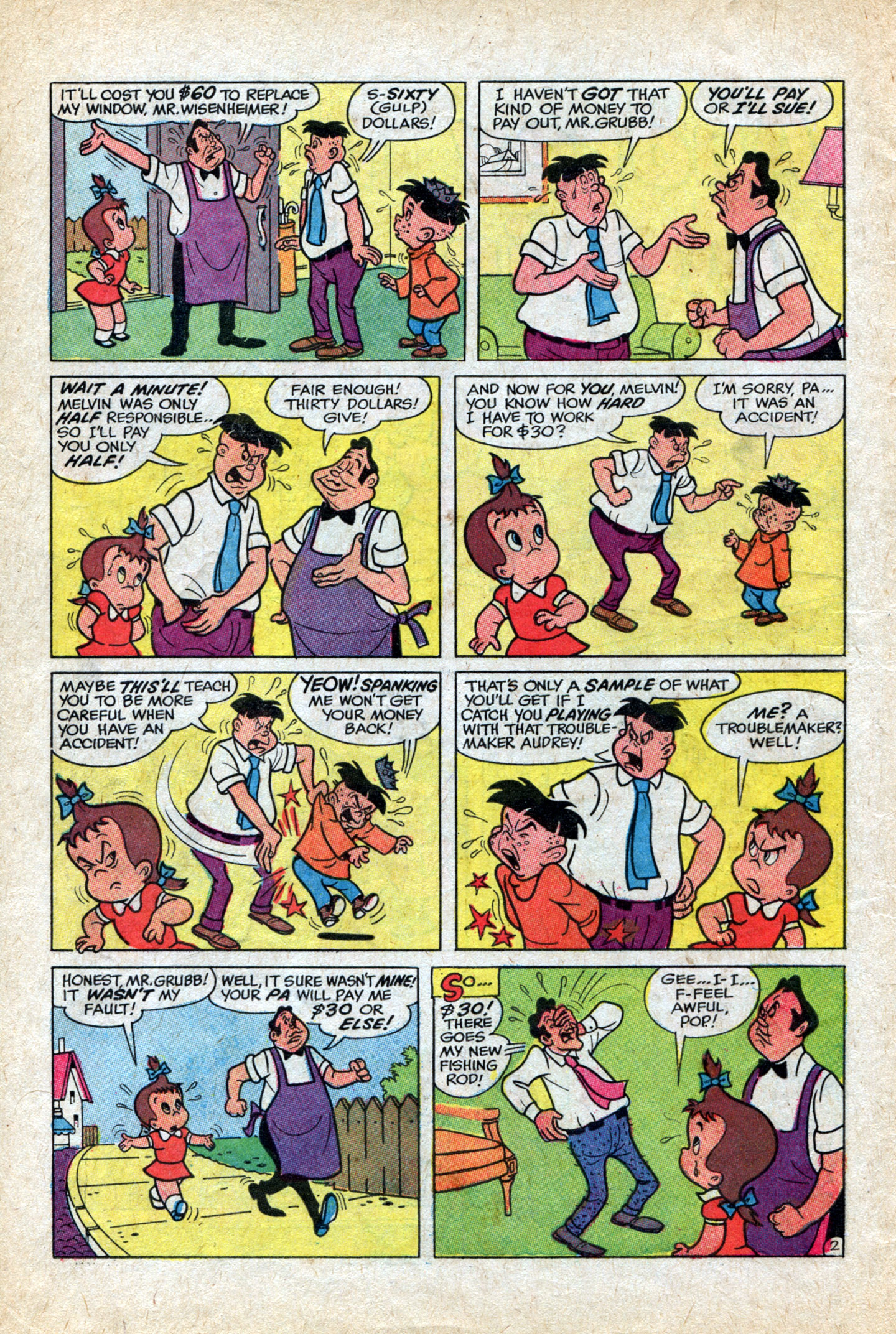 Read online Little Audrey And Melvin comic -  Issue #33 - 6