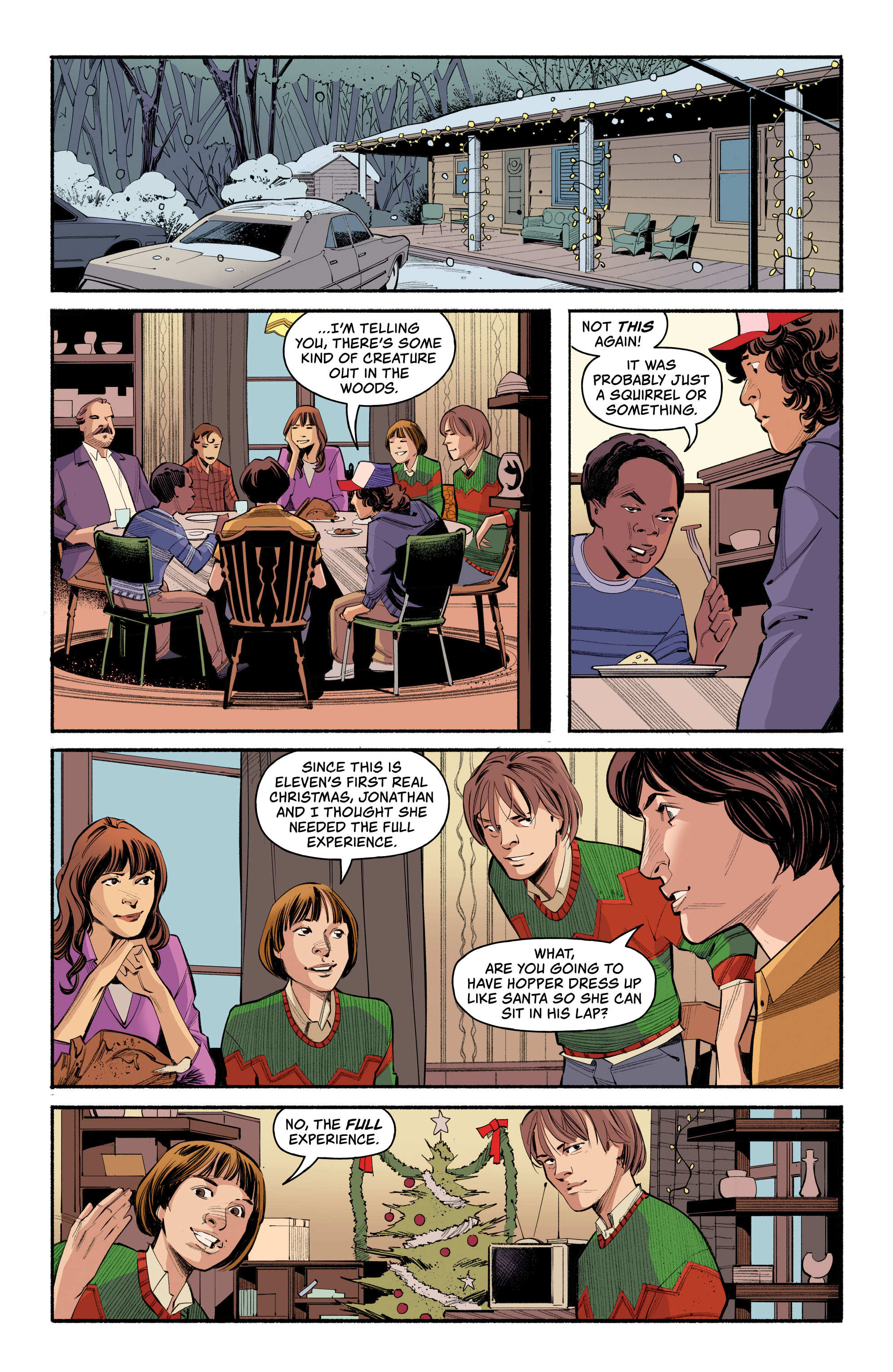 Read online Stranger Things Winter Special one-shot comic -  Issue # Full - 15