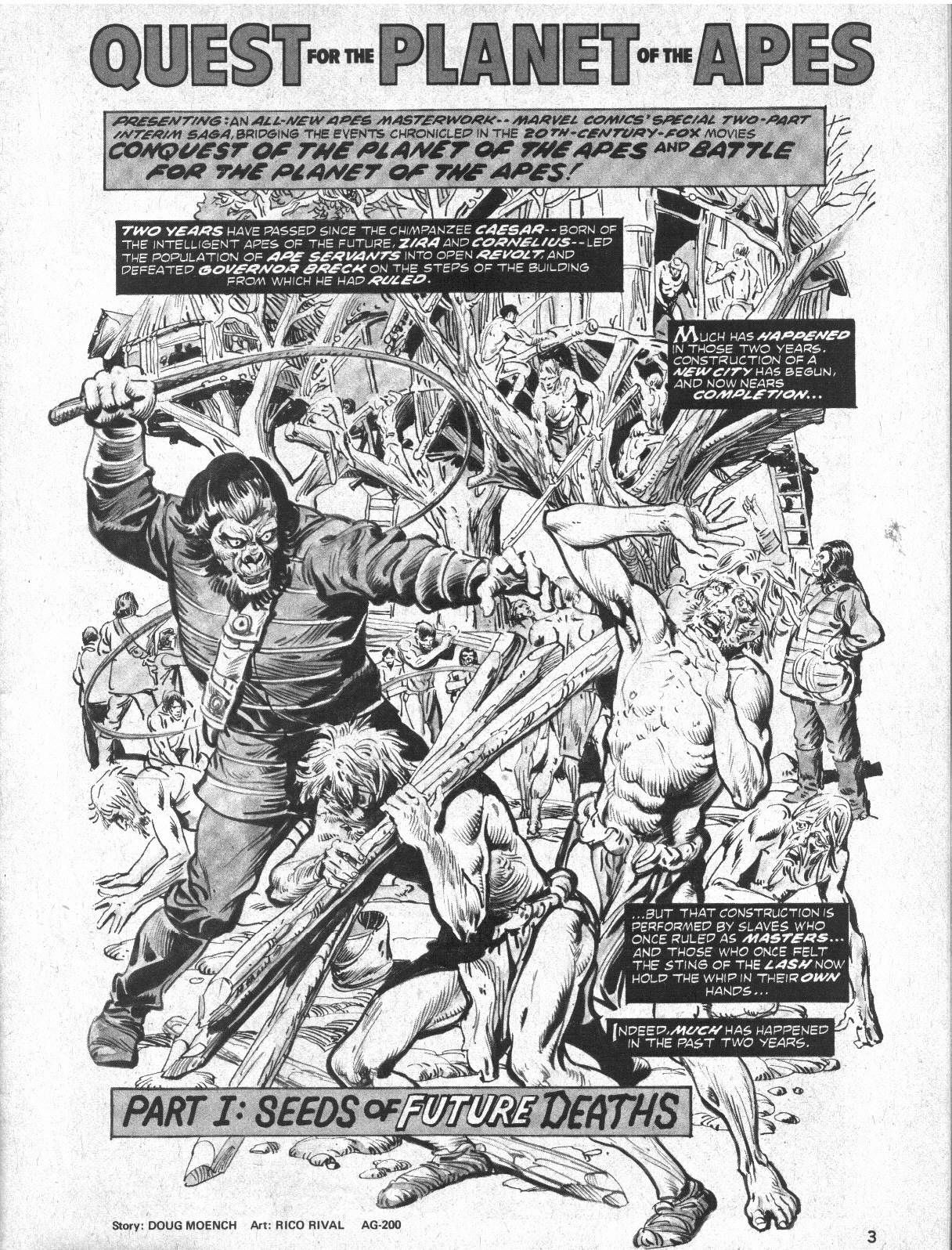 Read online Planet of the Apes comic -  Issue #22 - 3