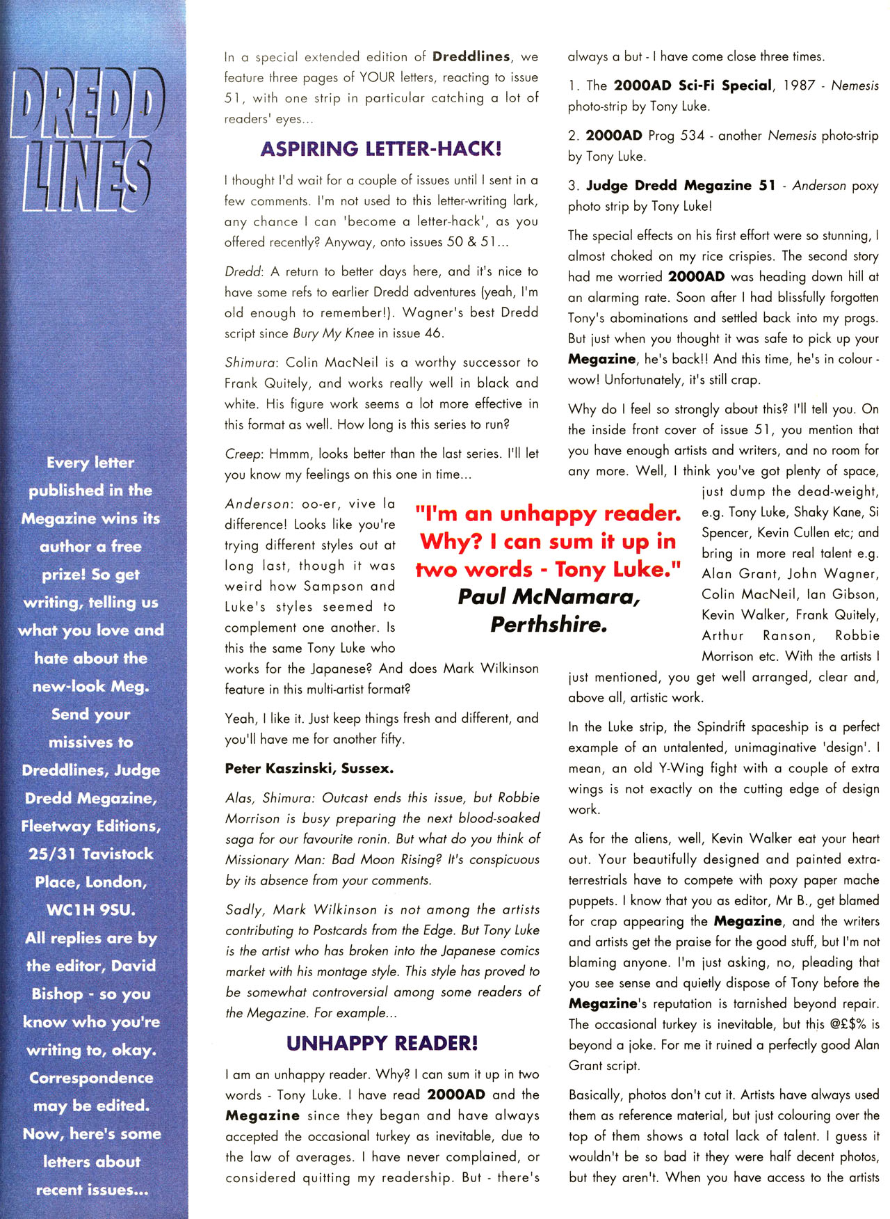 Read online Judge Dredd: The Megazine (vol. 2) comic -  Issue #55 - 39