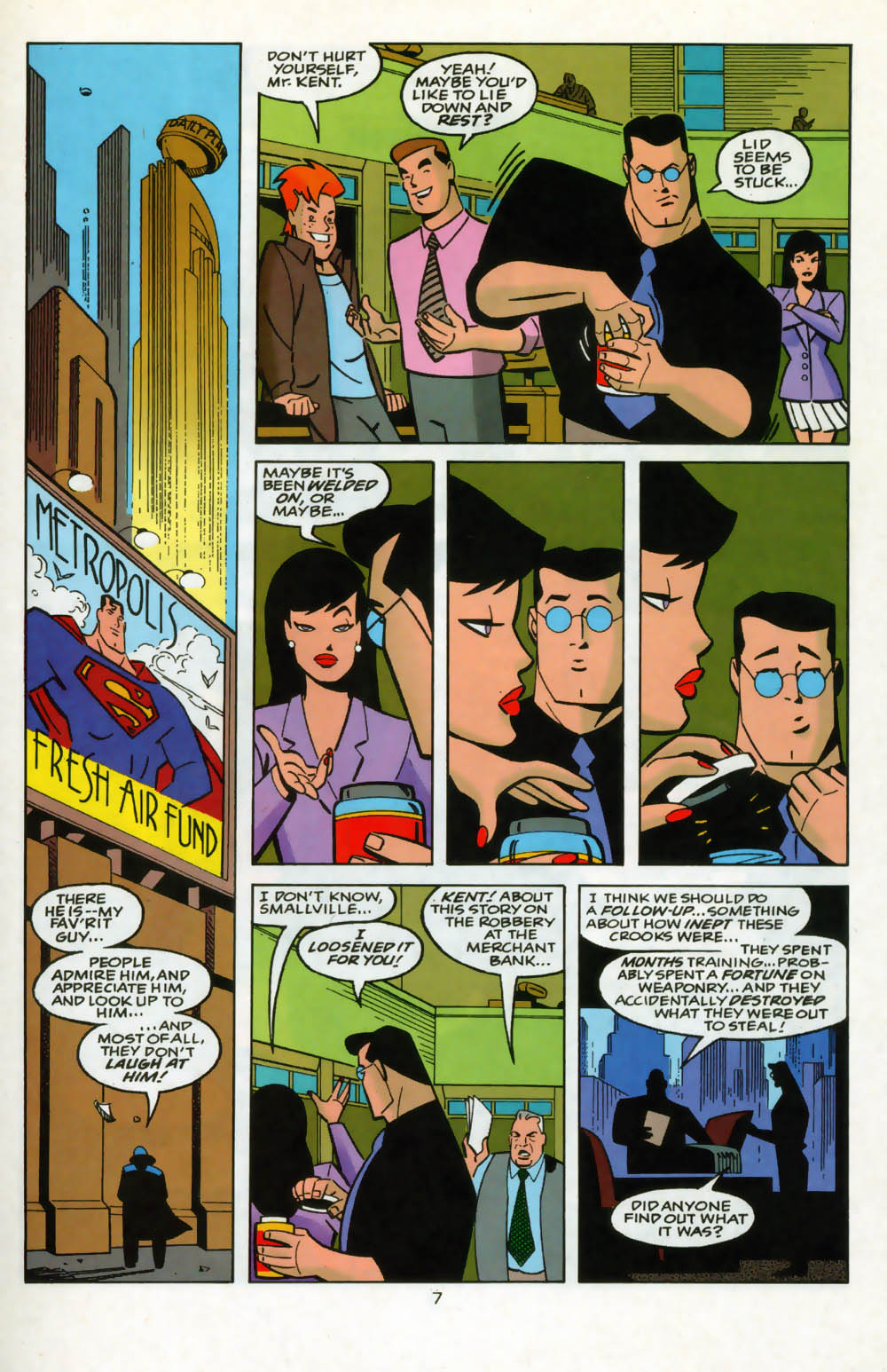 Read online Superman Adventures comic -  Issue #15 - 8