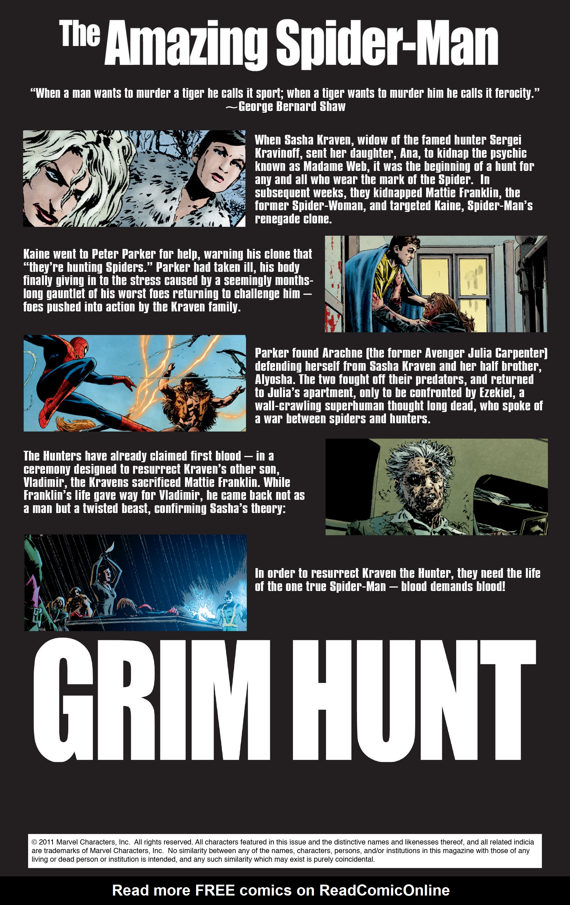 Read online Amazing Spider-Man: Grim Hunt comic -  Issue # TPB (Part 1) - 41
