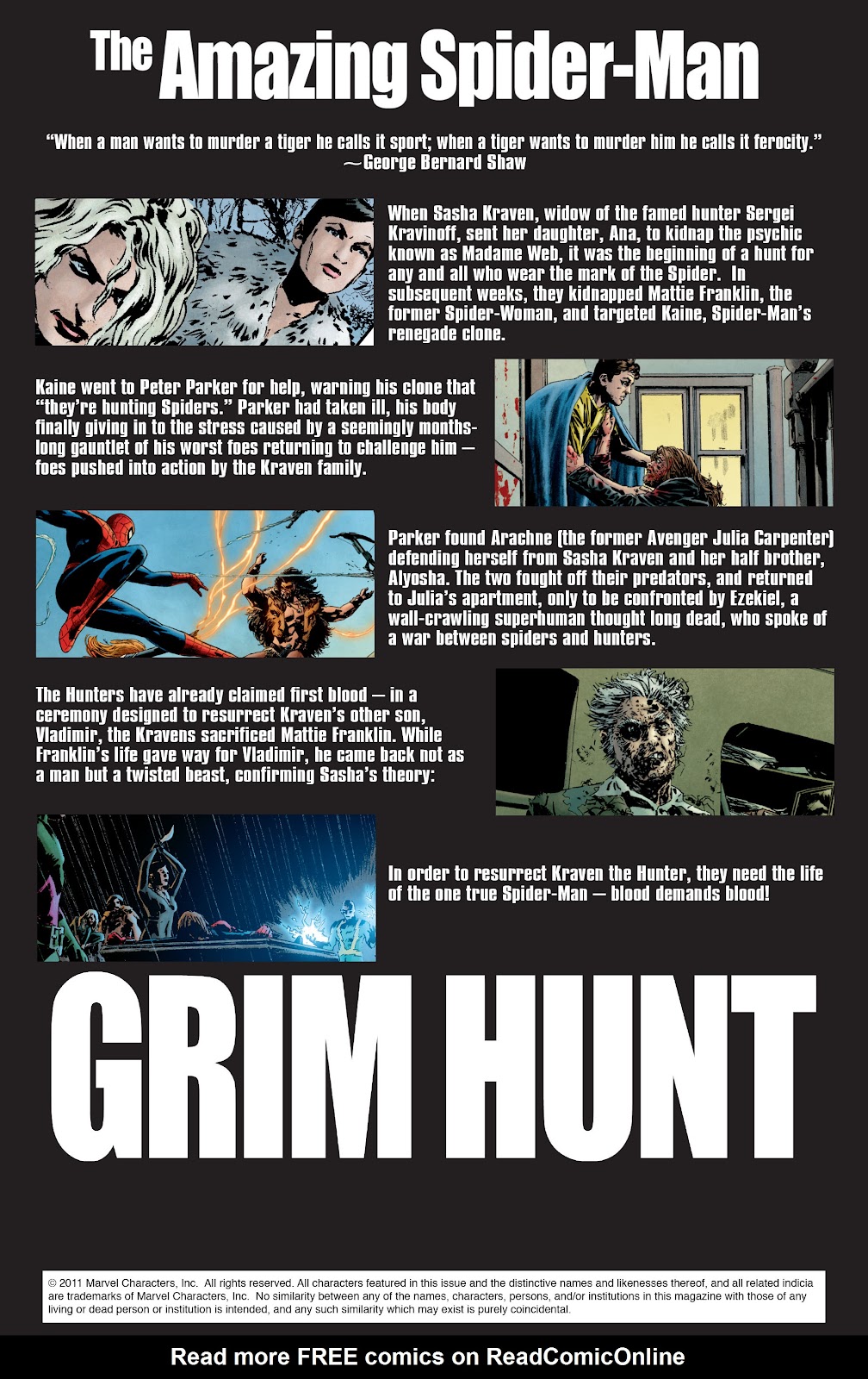 Amazing Spider-Man: Grim Hunt issue TPB (Part 1) - Page 41
