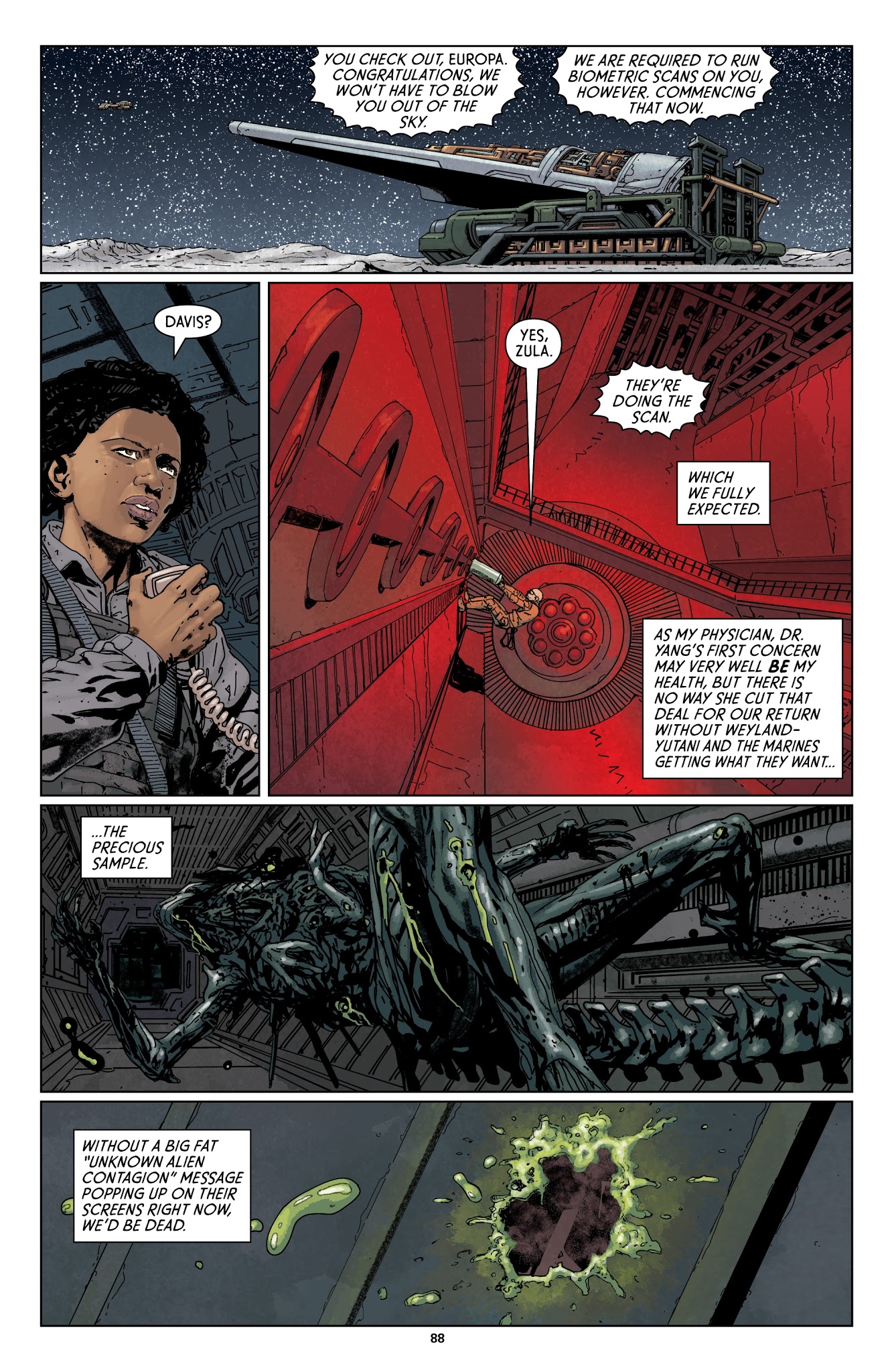 Read online Aliens: Defiance comic -  Issue # _TPB 2 - 87