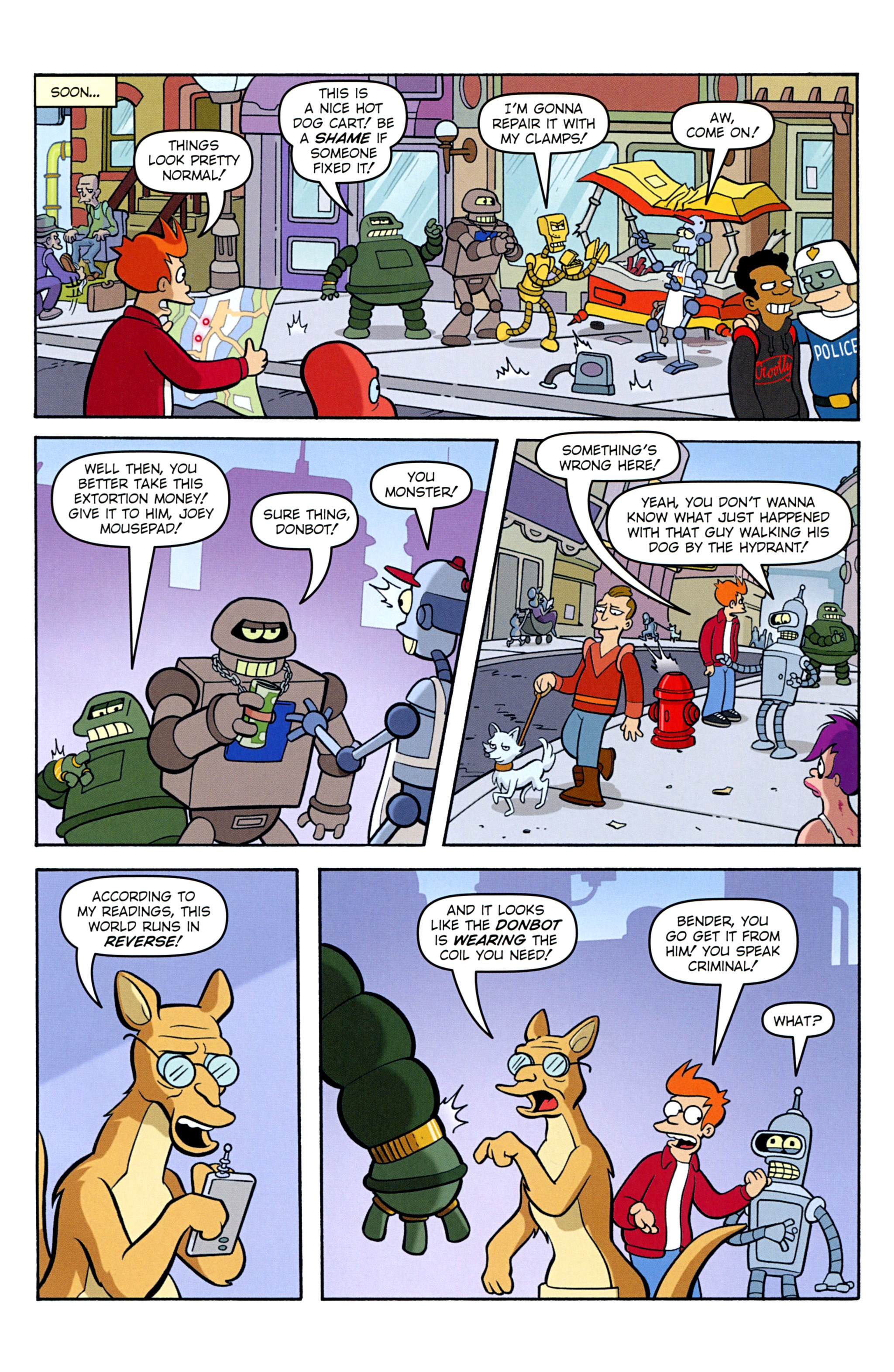 Read online Futurama Comics comic -  Issue #74 - 12