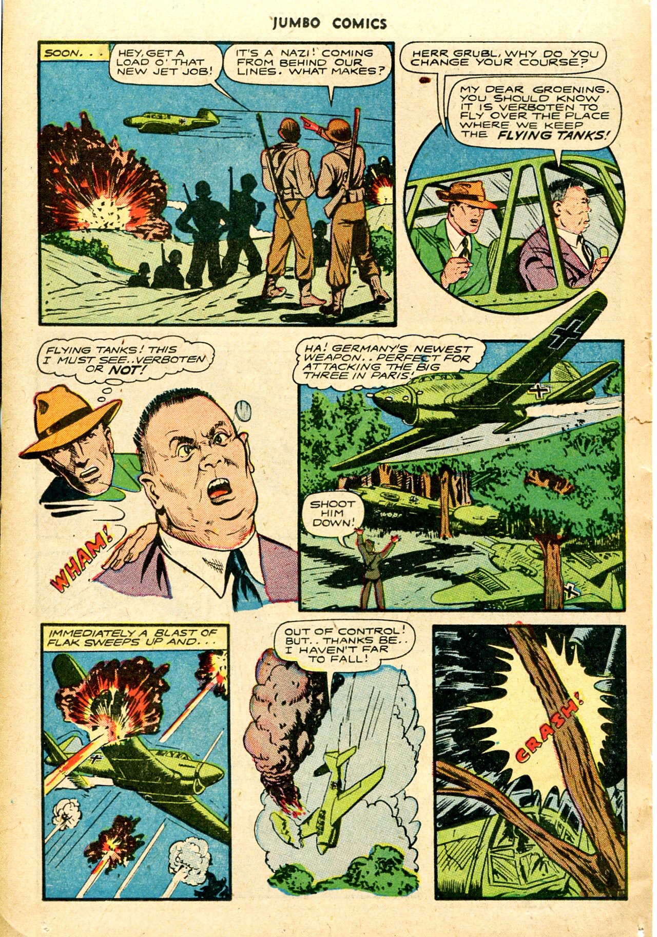 Read online Jumbo Comics comic -  Issue #79 - 16