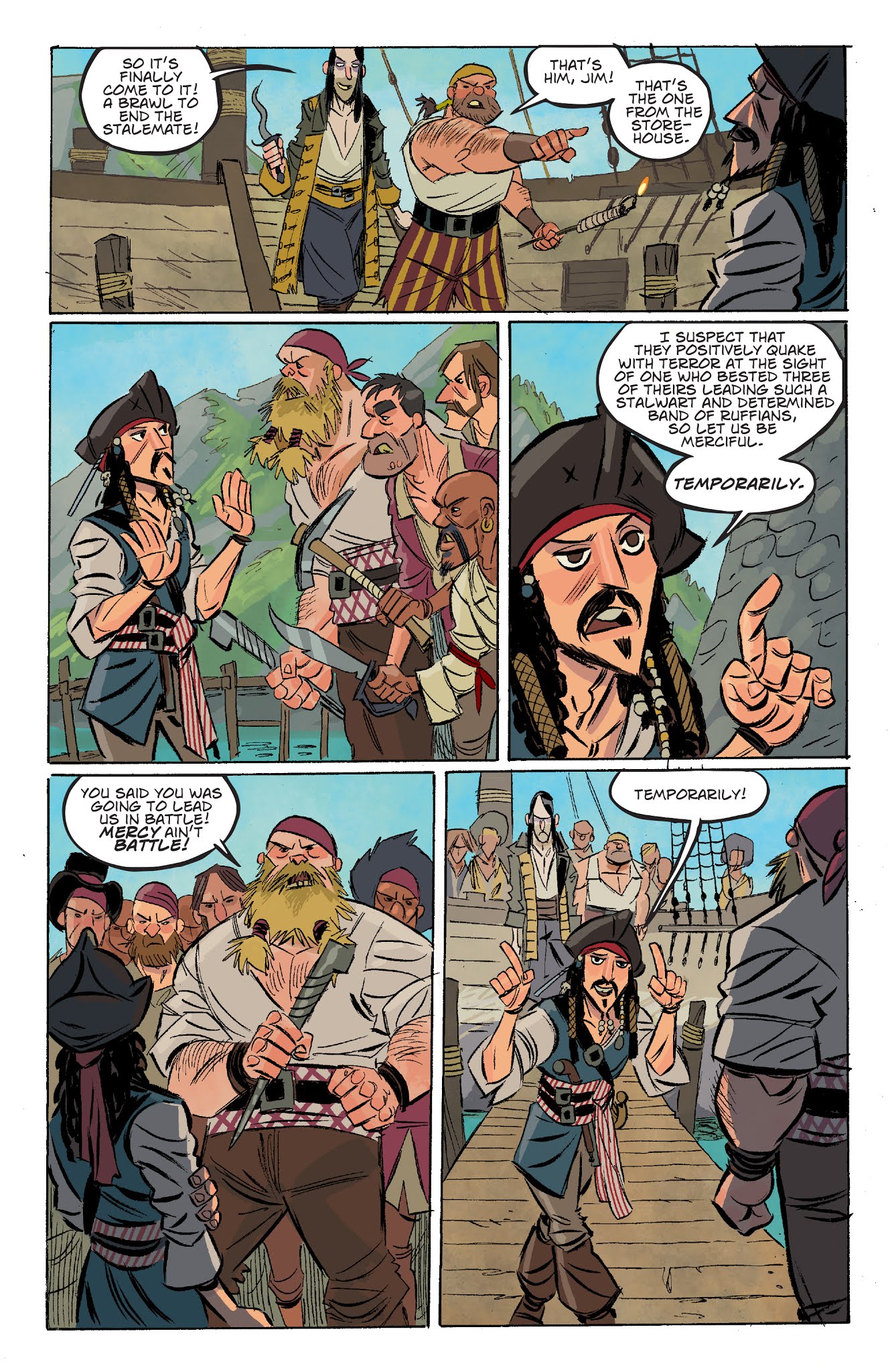 Read online Disney Pirates of the Caribbean comic -  Issue #2 - 17
