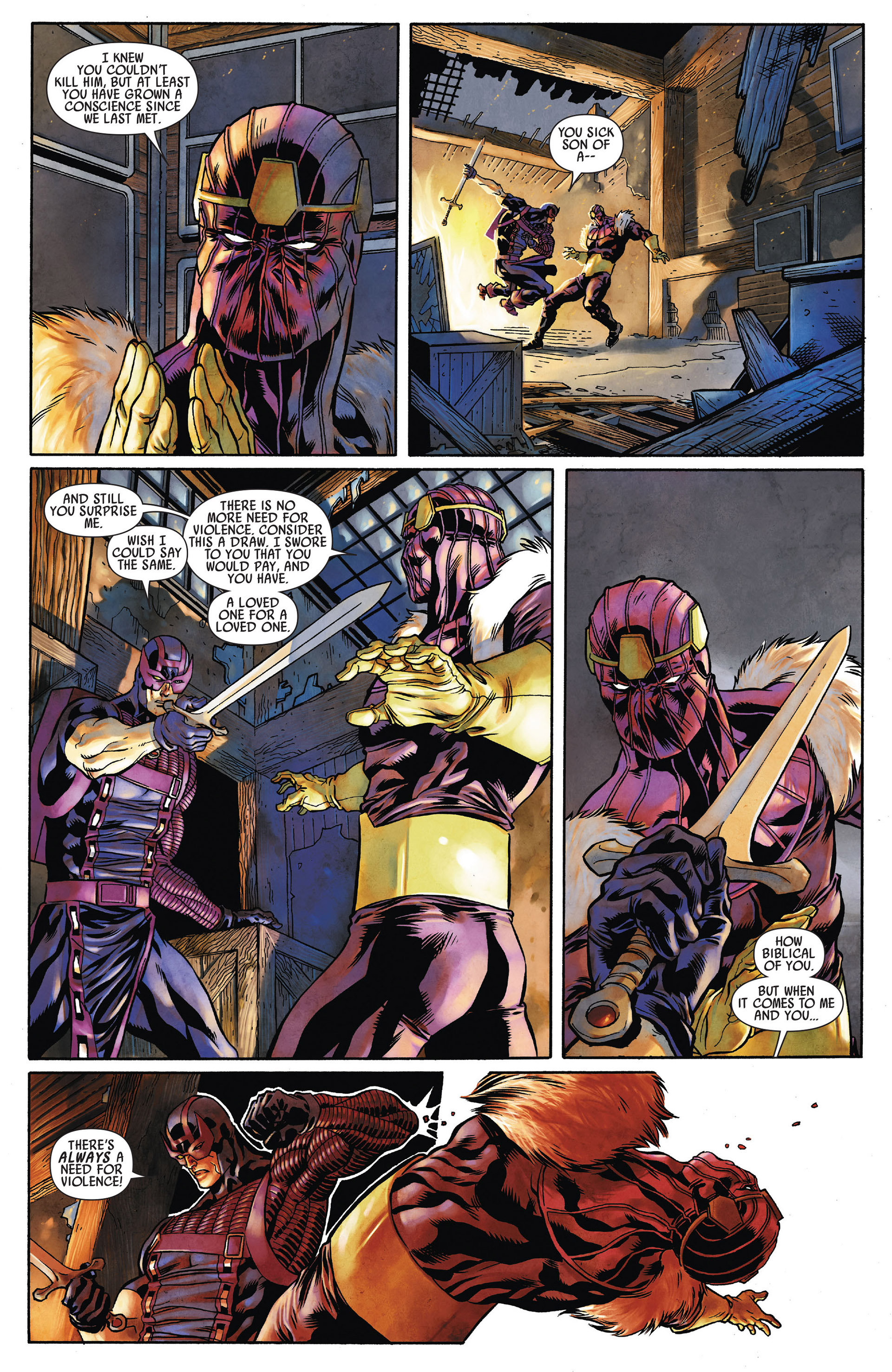 Read online Hawkeye: Blindspot comic -  Issue #4 - 15
