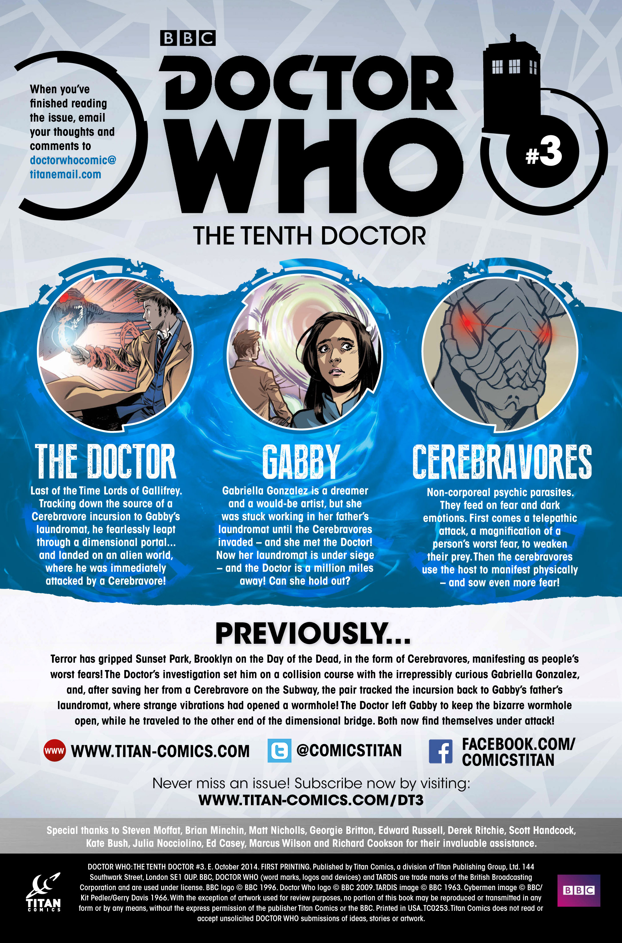 Read online Doctor Who: The Tenth Doctor comic -  Issue #3 - 4