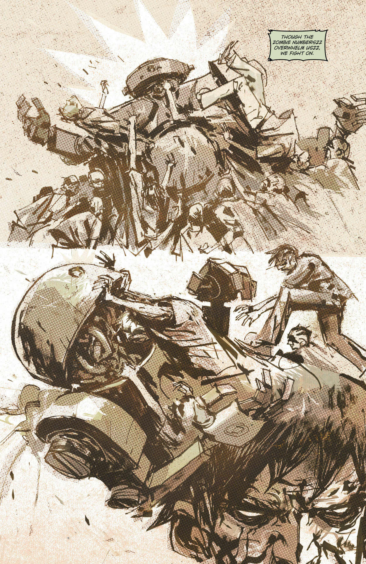 Read online ZVRC: Zombies Vs. Robots Classic comic -  Issue #2 - 31