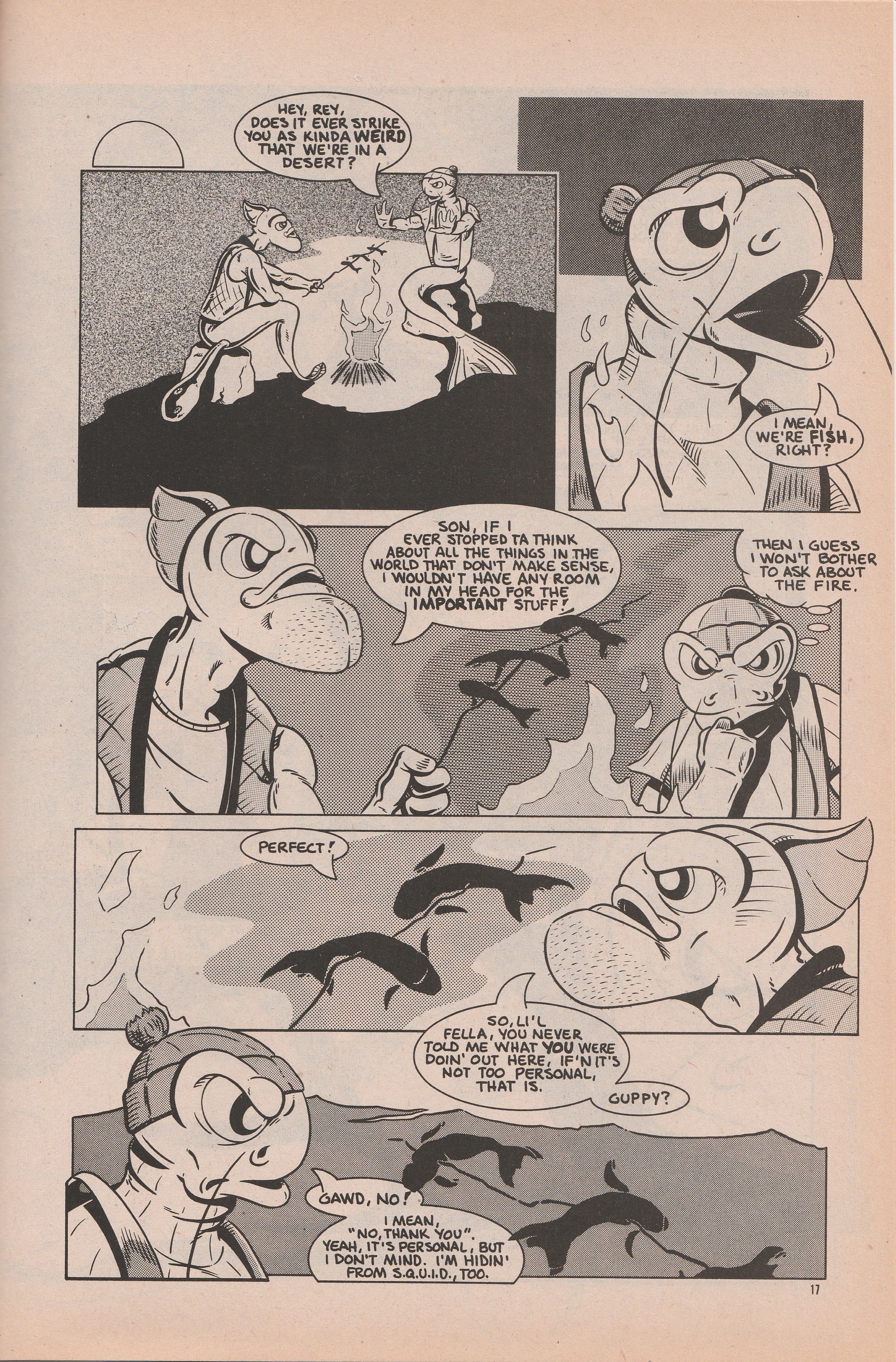 Read online The Fish Police comic -  Issue #10 - 19