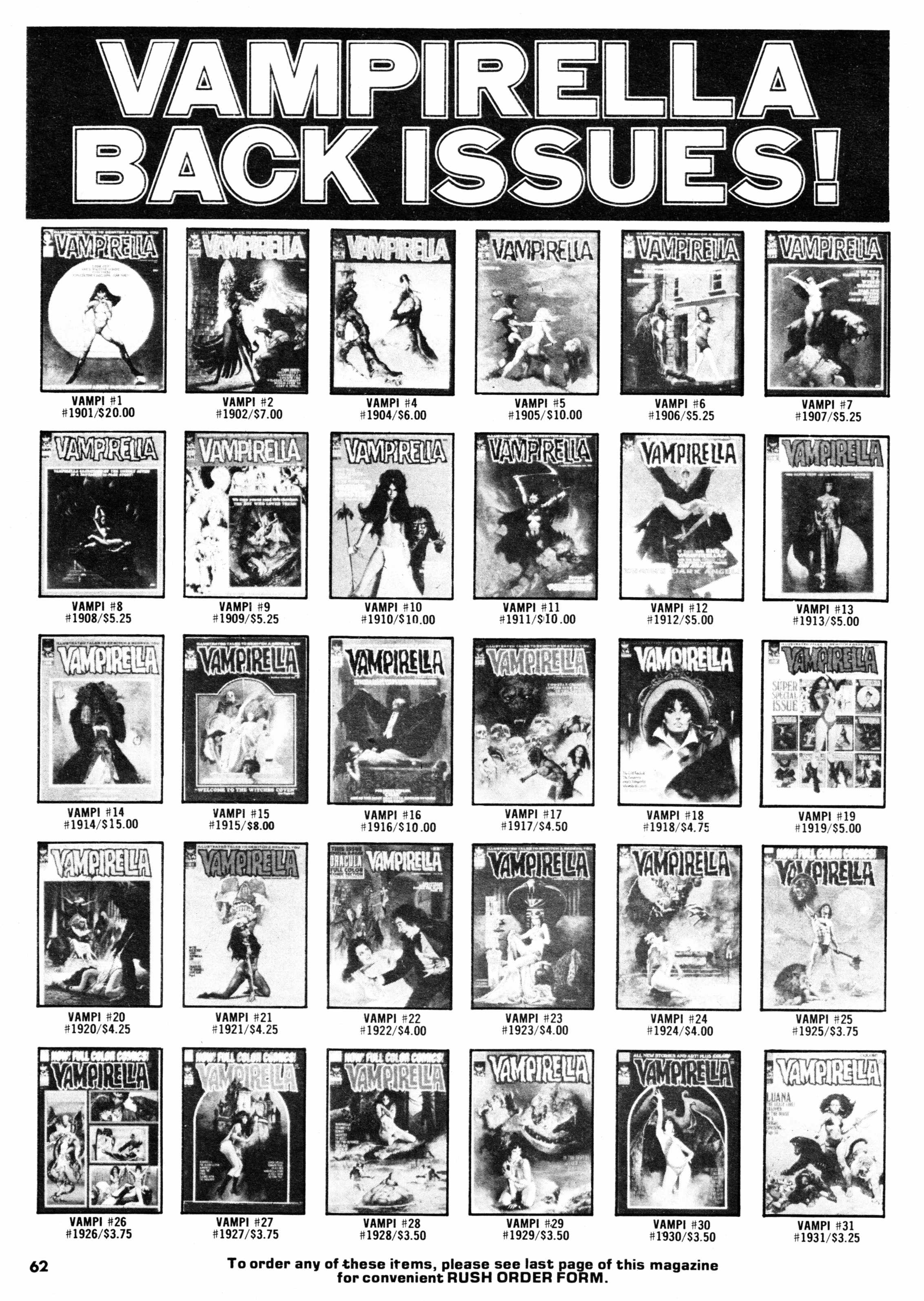 Read online Vampirella (1969) comic -  Issue #69 - 62
