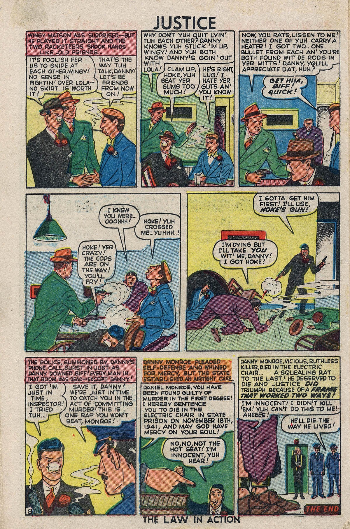 Read online Justice Comics (1948) comic -  Issue #12 - 32