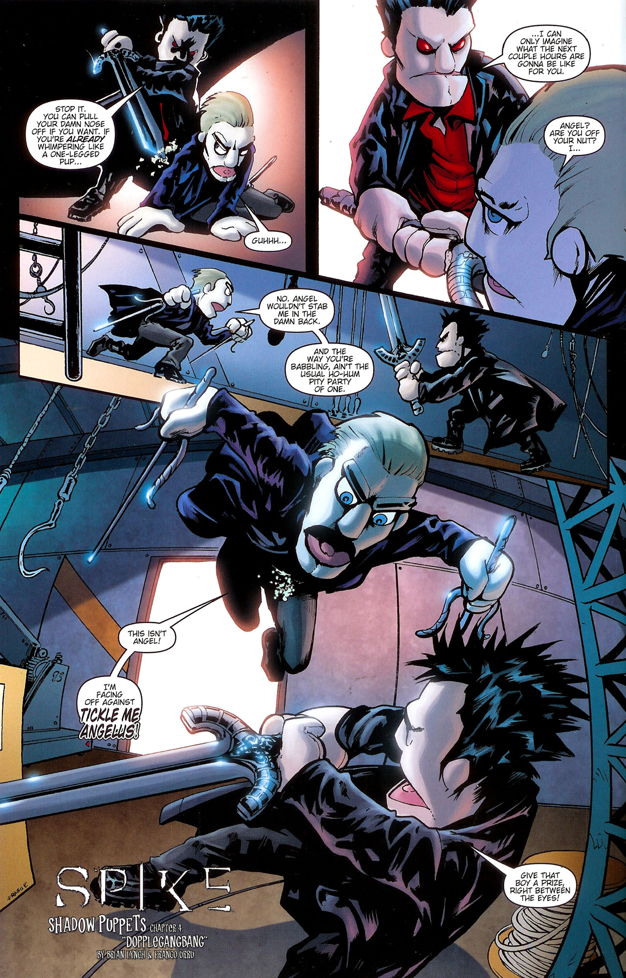 Read online Spike: Shadow Puppets comic -  Issue #4 - 6