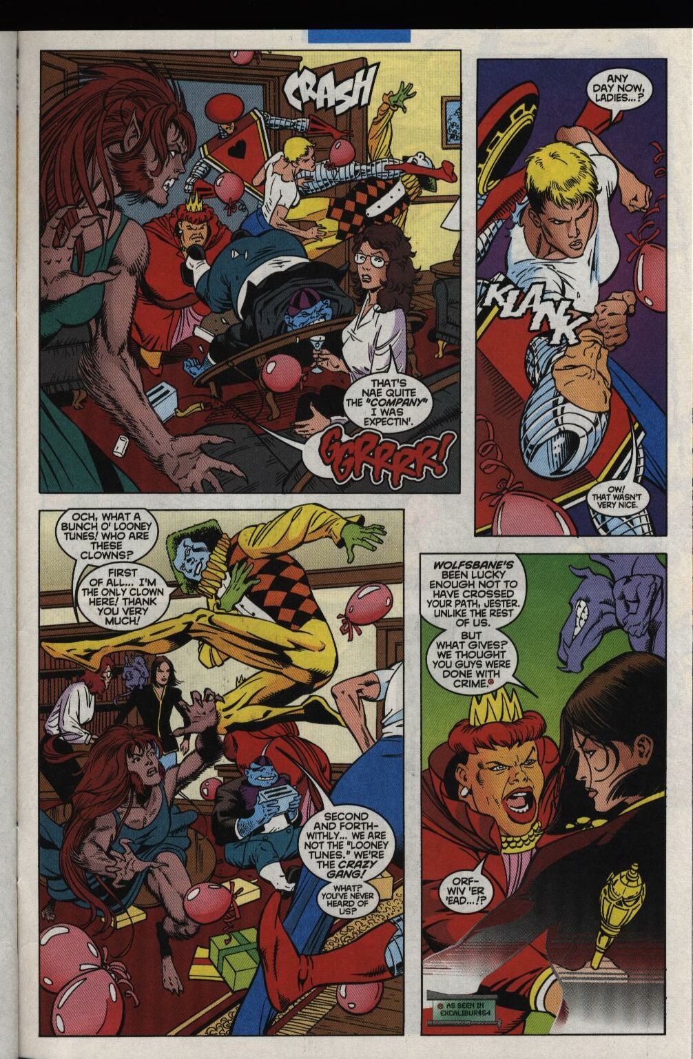 Read online Excalibur (1988) comic -  Issue #124 - 17