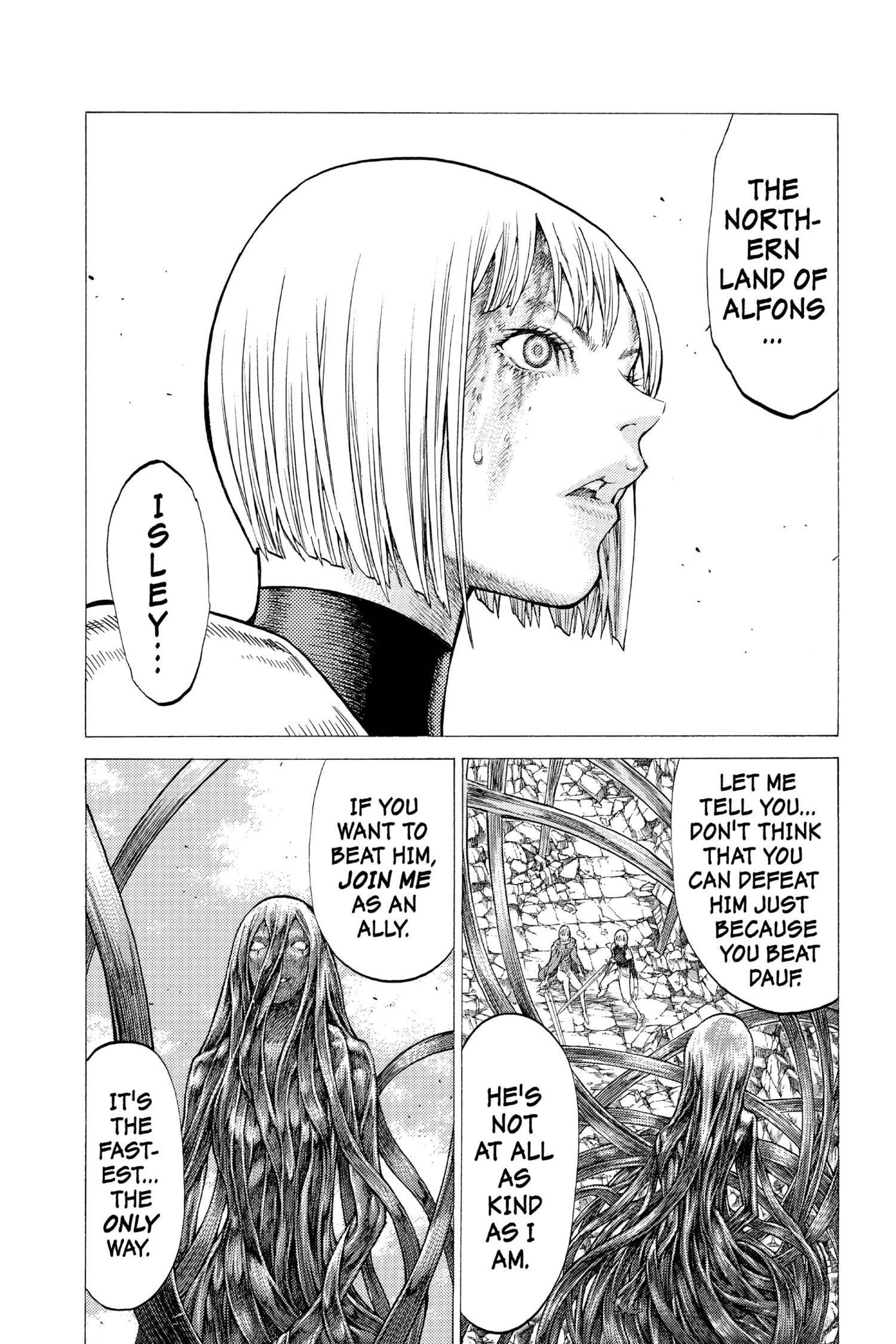 Read online Claymore comic -  Issue #9 - 106