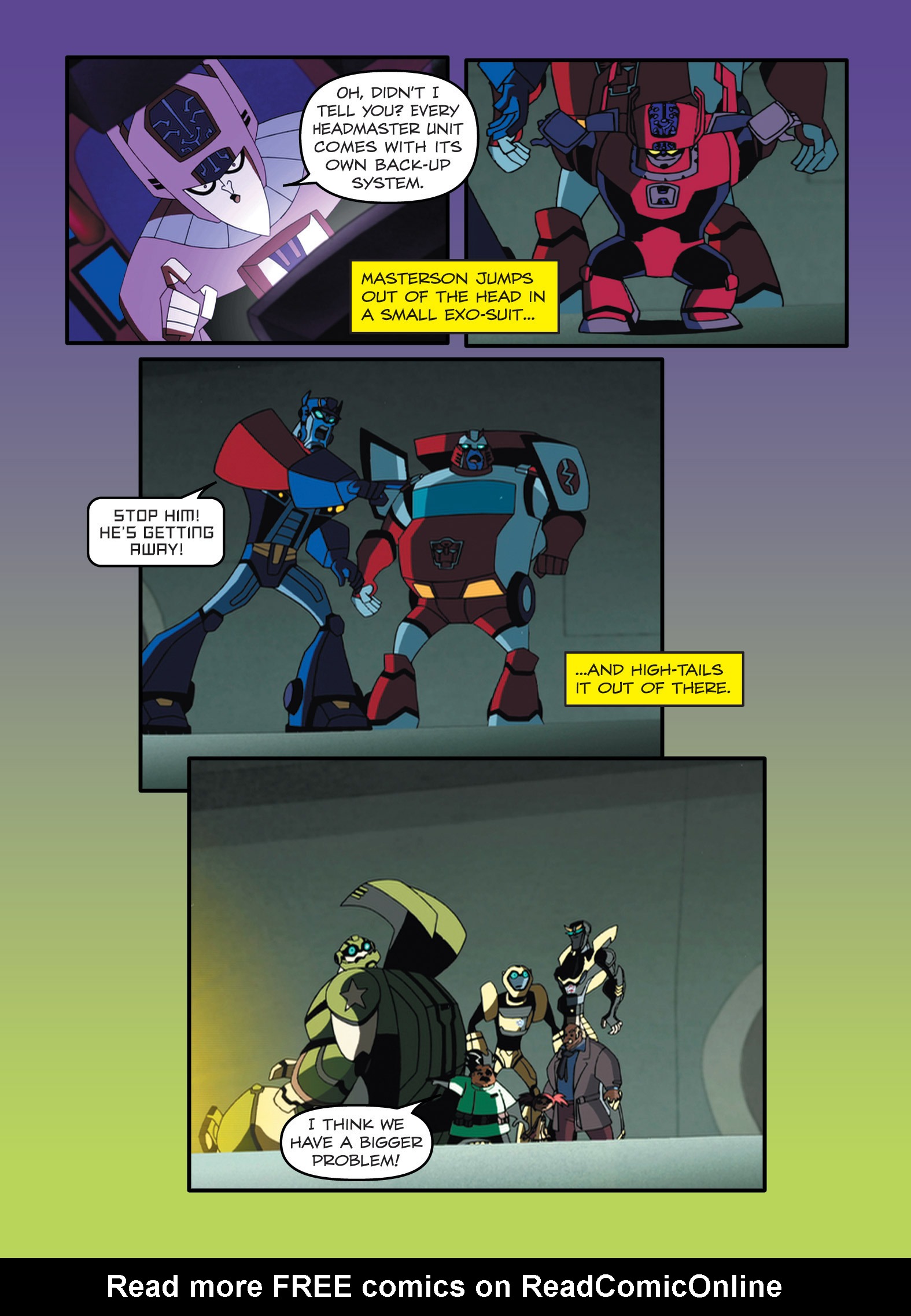 Read online Transformers Animated comic -  Issue #6 - 57